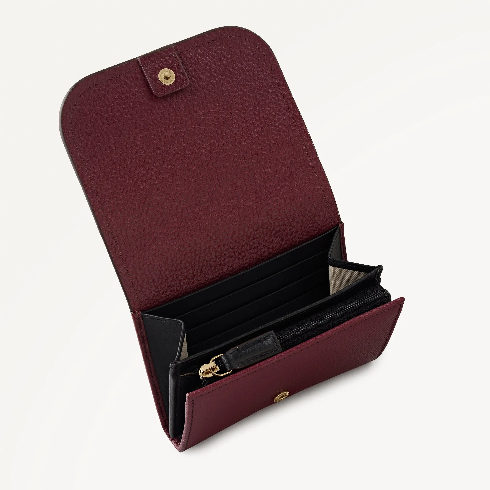 Maldon Mews Medium Flapover Purse Dark Cherry - 112985 sold by Radley product image thumbnail 4