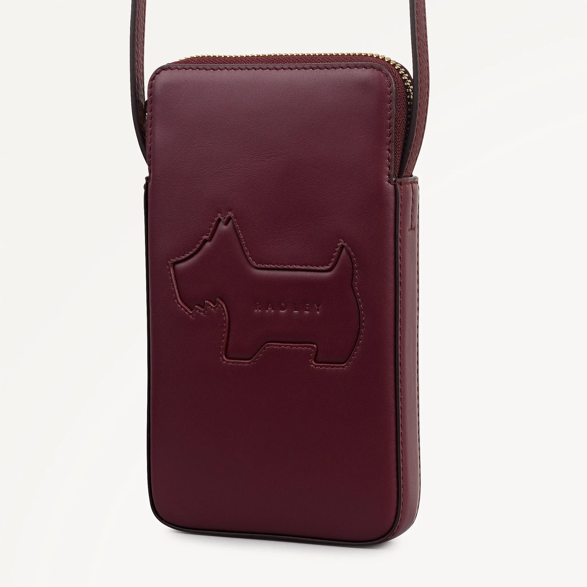 Hadley Lane Medium Phone Cross Body Dark Cherry - 112974 sold by Radley product image thumbnail 4