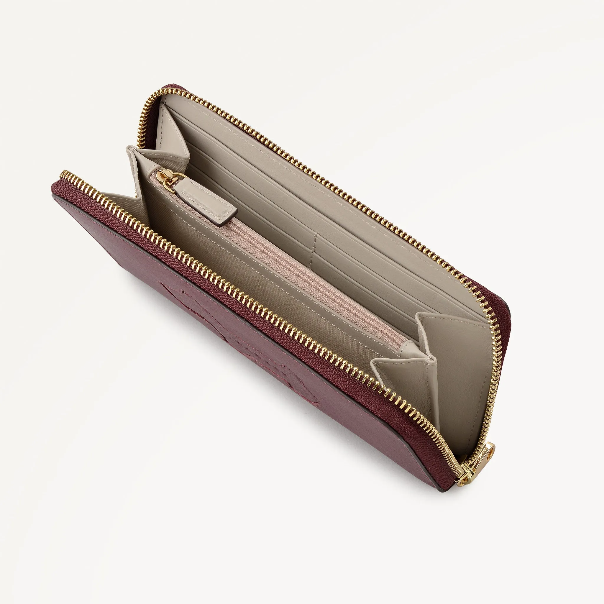 Hadley Lane Large Zip Around Wallet Dark Cherry - 112969 sold by Radley product image thumbnail 3
