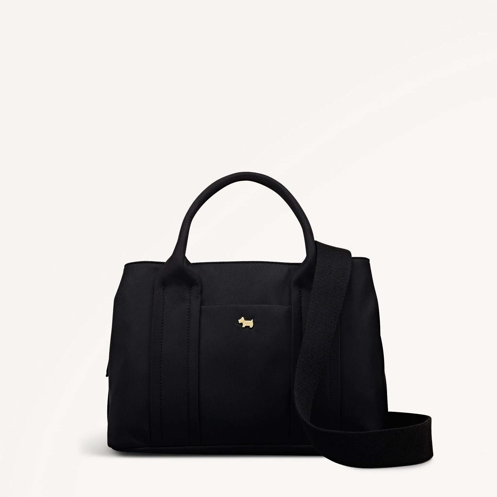 Grove Close - Responsible Medium Ziptop Grab Black - 112966 sold by Radley