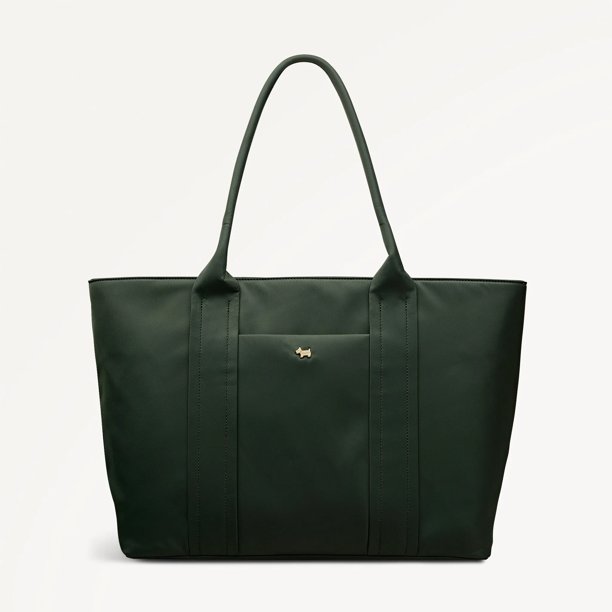 Grove Close - Responsible Large Ziptop Tote Khaki - 112961 sold by Radley