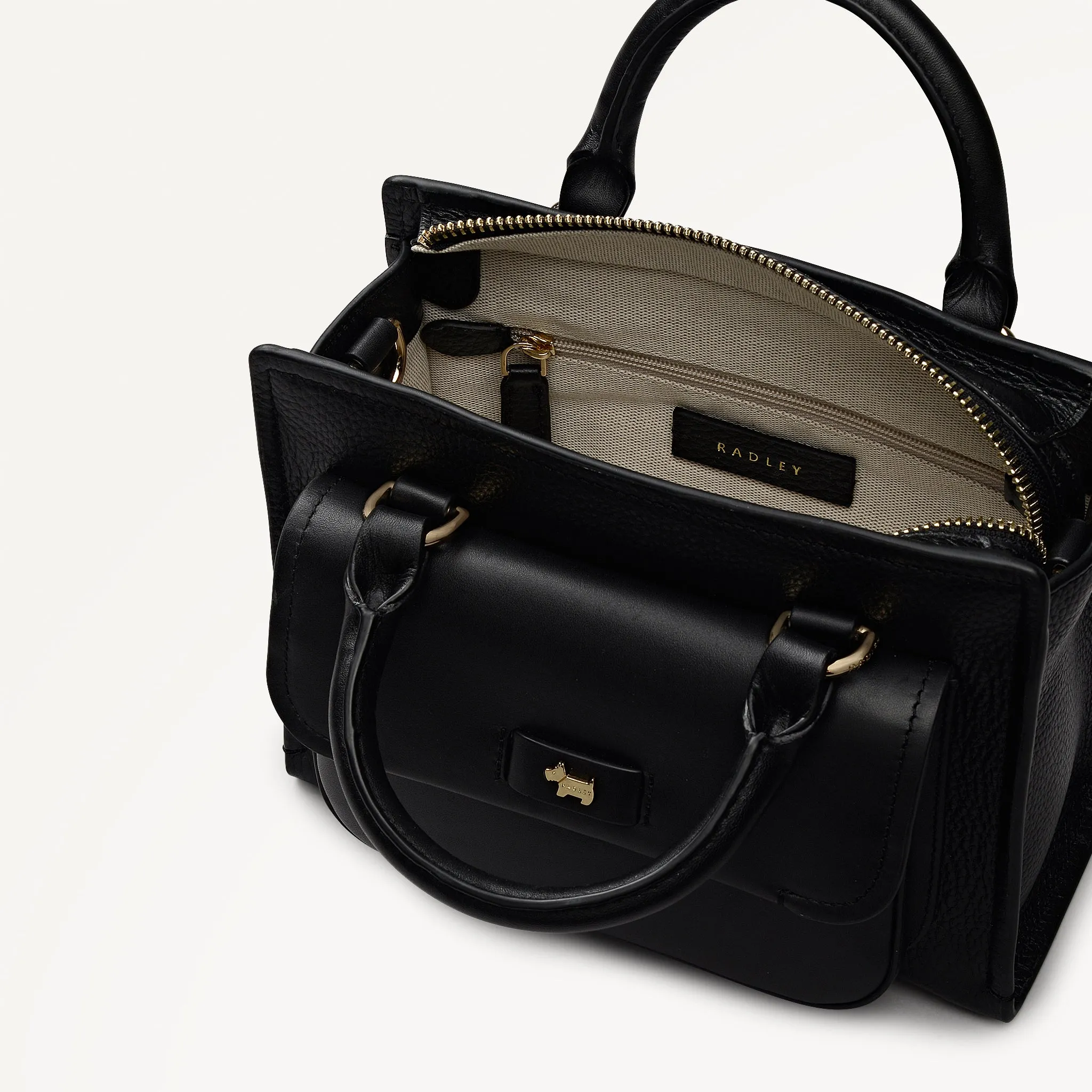 Talbot Way Small Ziptop Grab Black - 112953 sold by Radley product image thumbnail 3