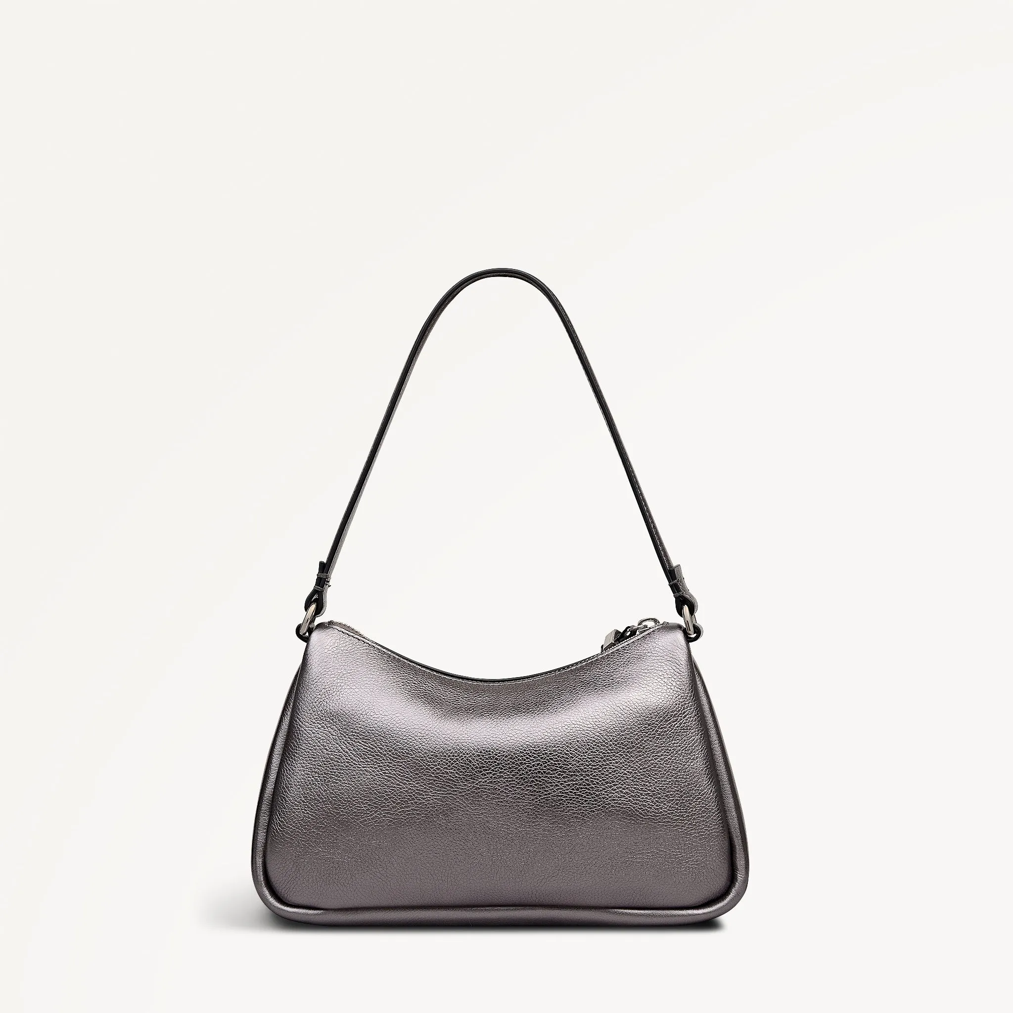 Carlton Close - Metallic Small Ziptop Shoulder Gun Metal - 112952 sold by Radley product image thumbnail 2