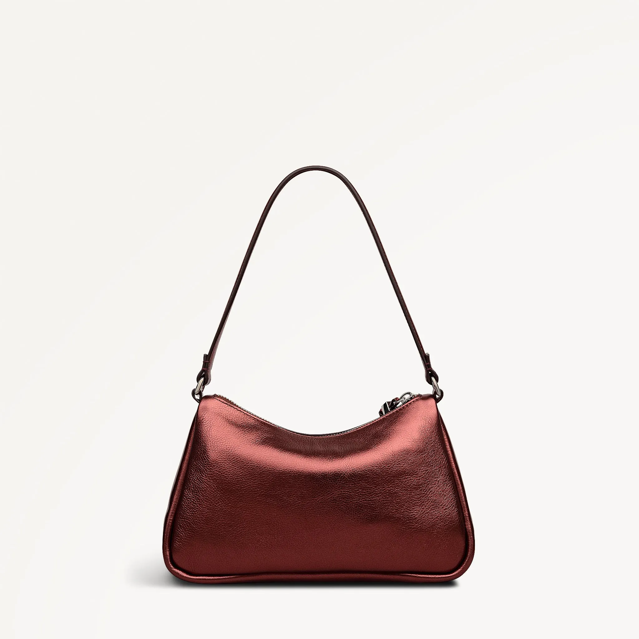 Carlton Close - Metallic Small Ziptop Shoulder Bronze - 112950 sold by Radley product image thumbnail 2