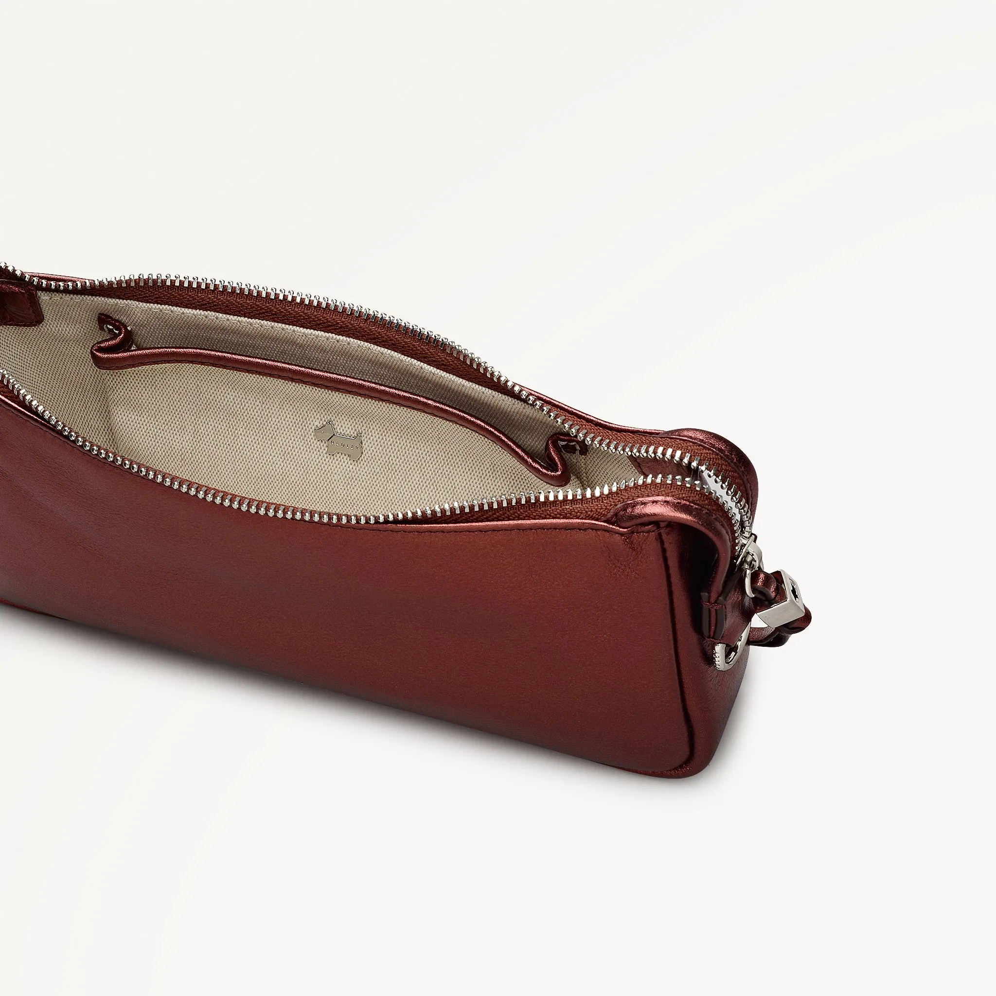 Carlton Close - Metallic Mini Ziptop Shoulder Bronze - 112949 sold by Radley product image thumbnail 3