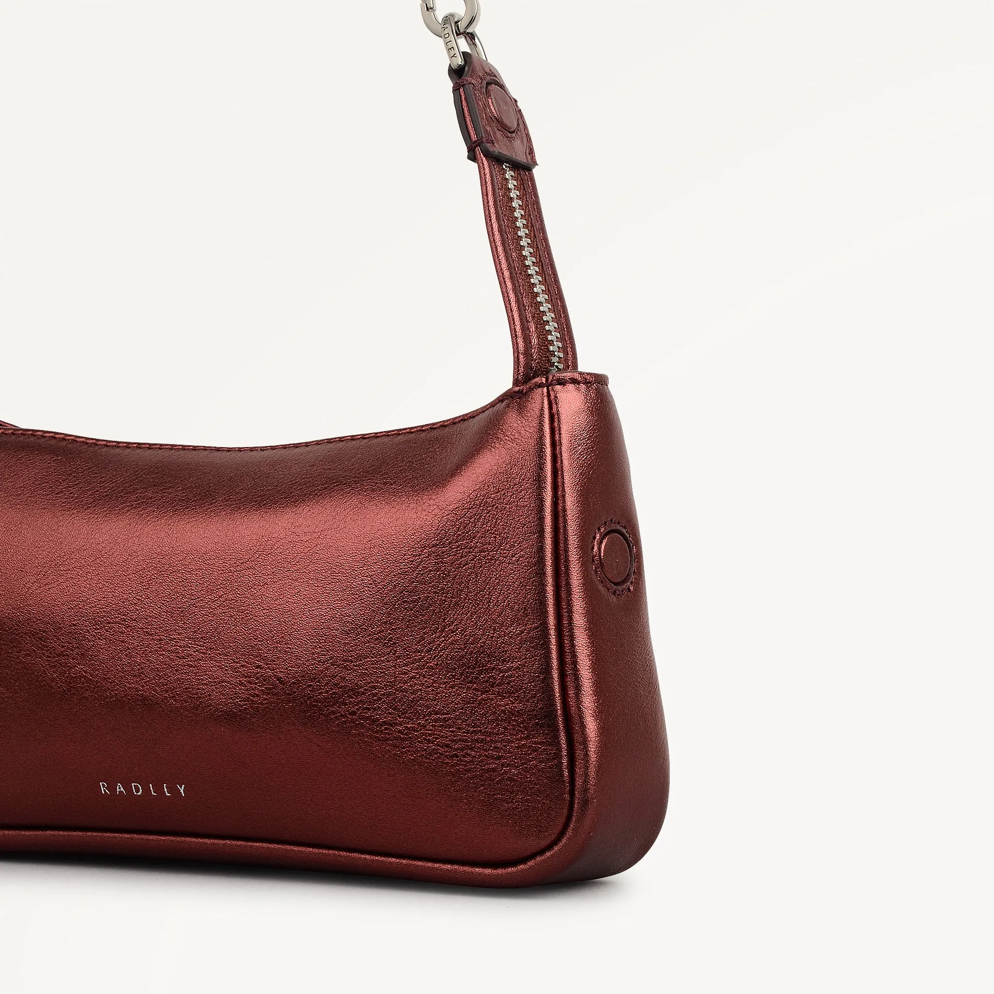 Carlton Close - Metallic Mini Ziptop Shoulder Bronze - 112949 sold by Radley product image thumbnail 4