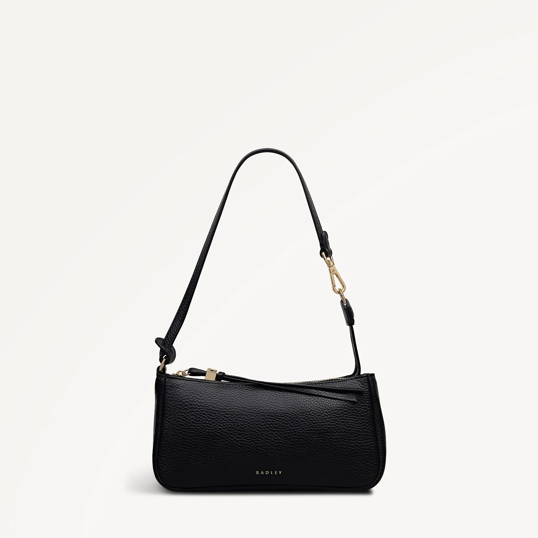 Carlton Close Mini Ziptop Shoulder Black - 112947 sold by Radley