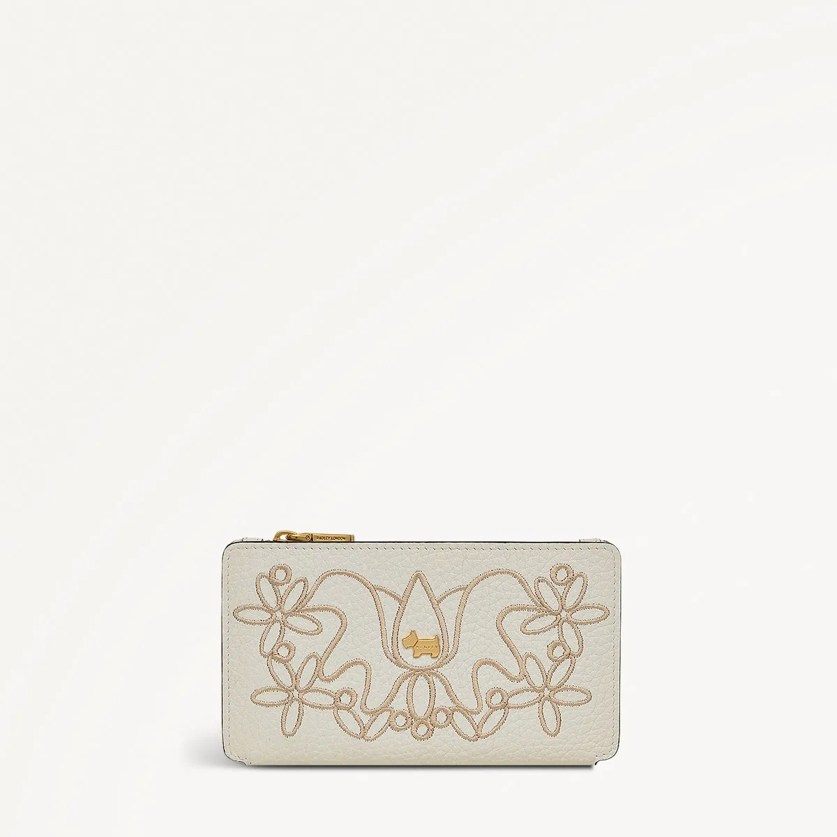 Coin Street Leather Medium Ziptop Wallet in Chalk - 111428 sold by Radley