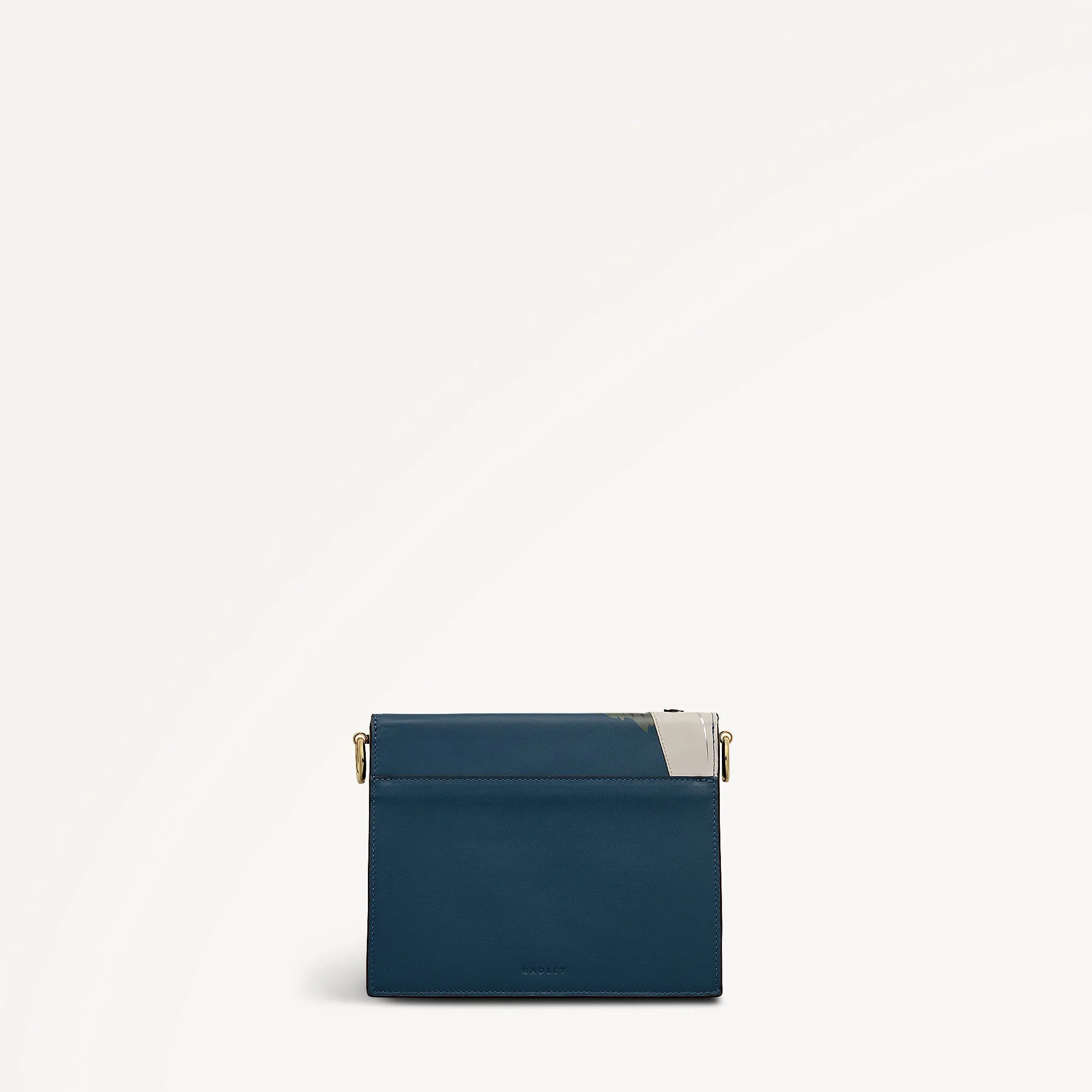 Book Street Leather Small Flapover Cross Body Bag in Teal - 112318 sold by Radley product image thumbnail 3