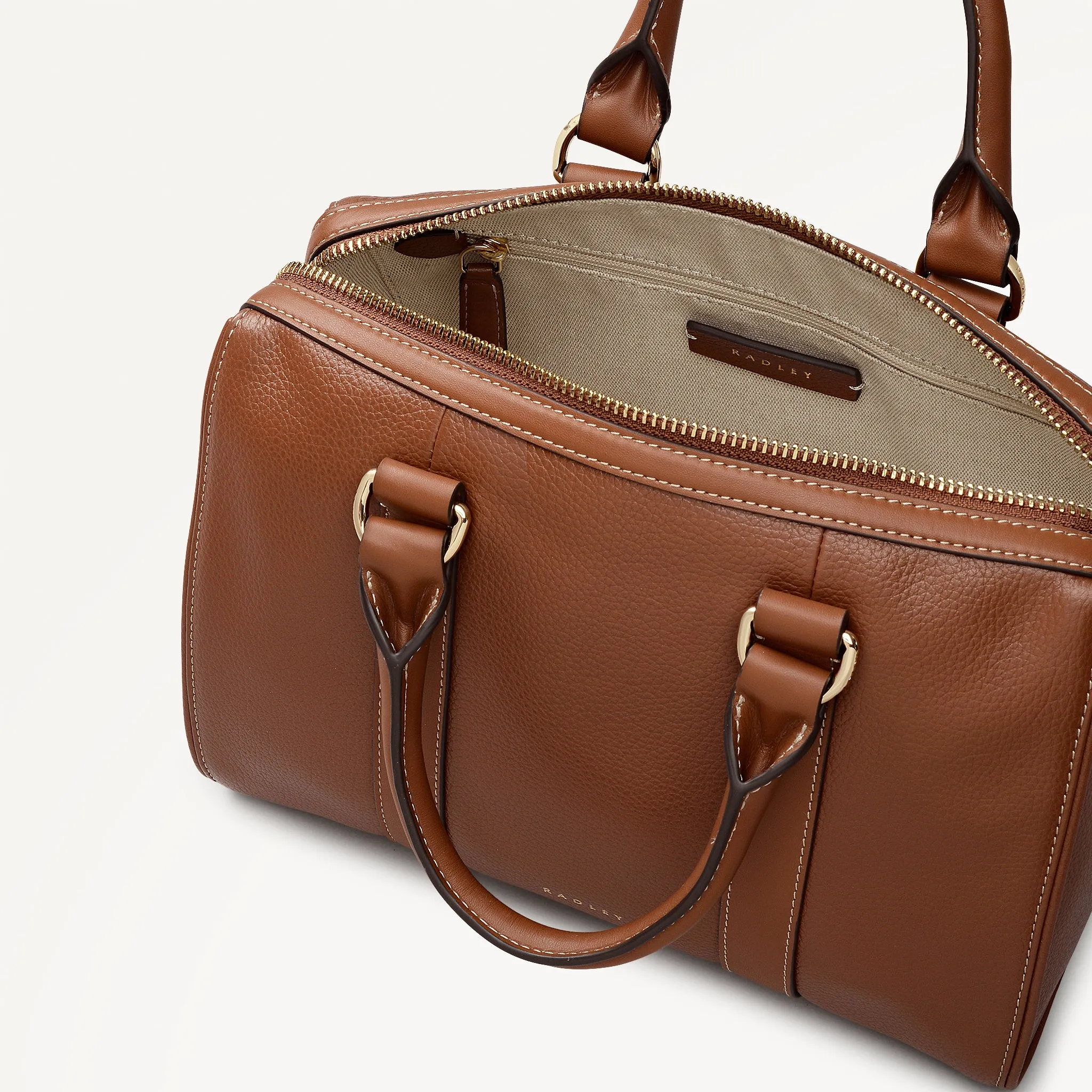 Noble Alley Medium Ziptop Grab Cognac - 113009 sold by Radley product image thumbnail 3