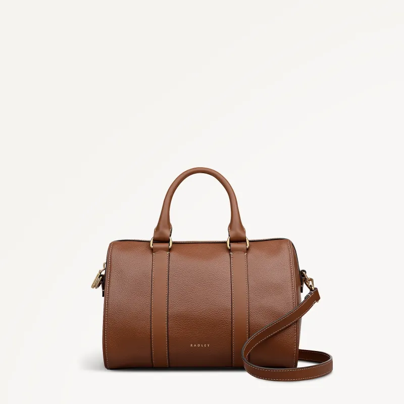 Noble Alley Medium Ziptop Grab Cognac - 113009 sold by Radley