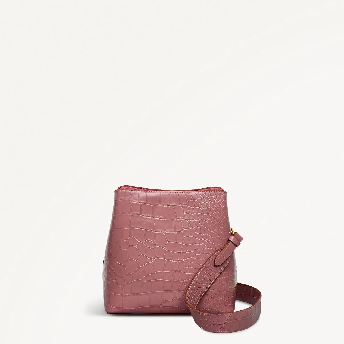 Dukes Place Leather Medium Compartment Cross Body Bag in French Rose - 111409 sold by Radley