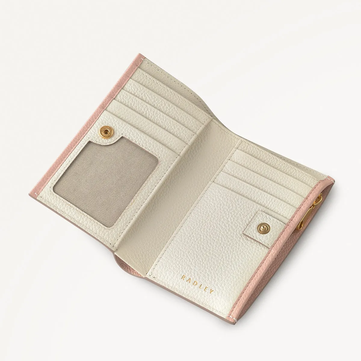 Radley Cookie Cutter - Protect Leather Medium Bifold Wallet in Prairie Pink - 111635 sold by Radley product image thumbnail 3