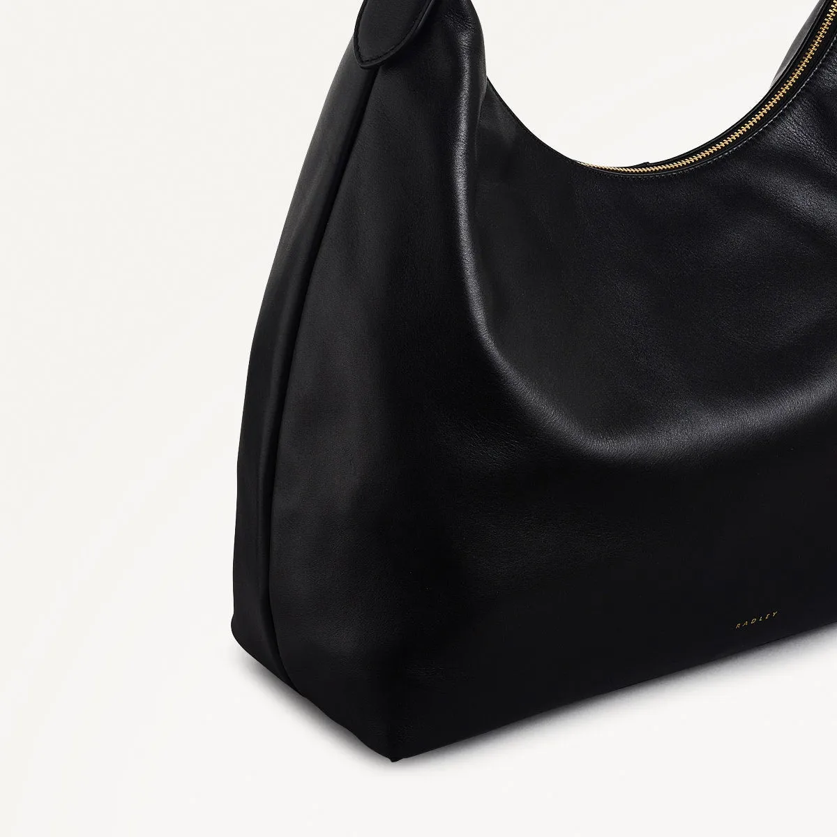 Spencer Mews Leather Large Ziptop Shoulder Bag in Black - 111680 sold by Radley product image thumbnail 4