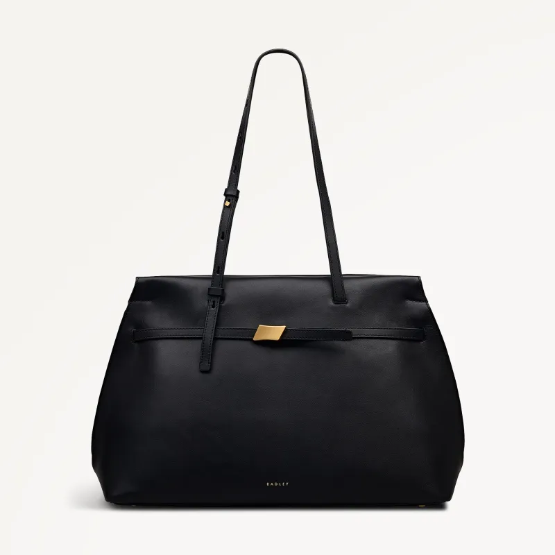 The Christina Large Ziptop Shoulder Black - 113043 sold by Radley
