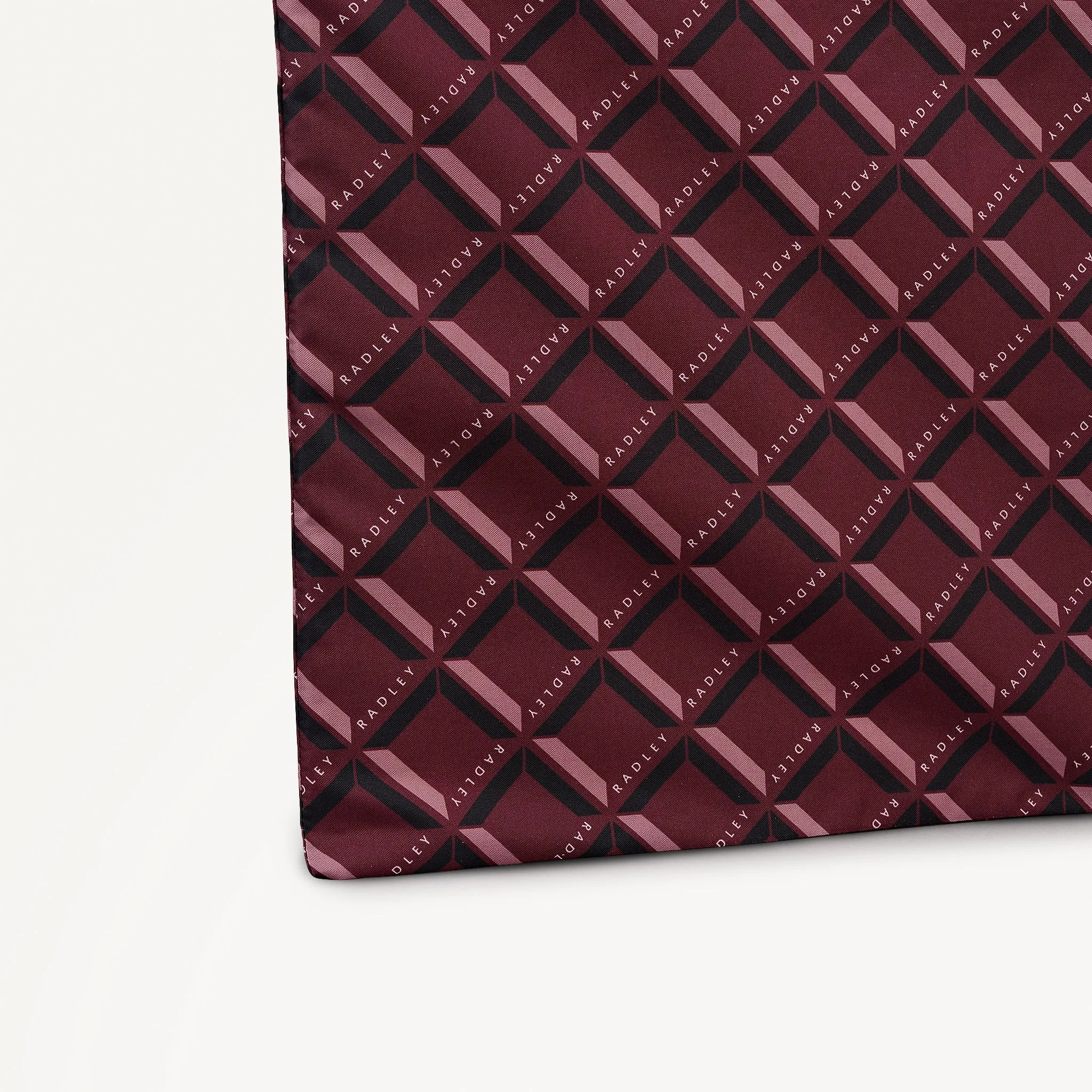 Radley Geo Responsible Foldaway Dark Cherry - 113256 sold by Radley product image thumbnail 4