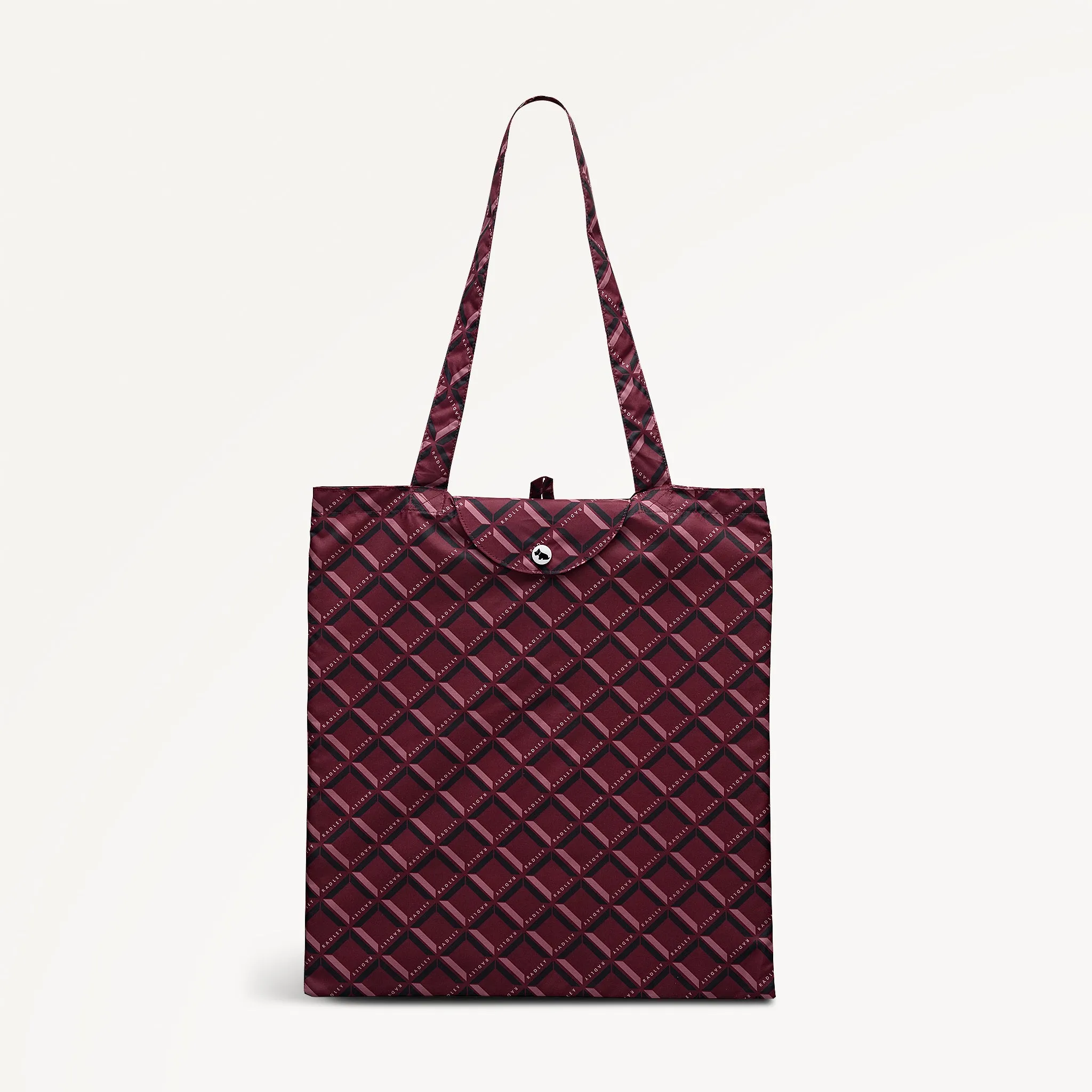 Radley Geo Responsible Foldaway Dark Cherry - 113256 sold by Radley