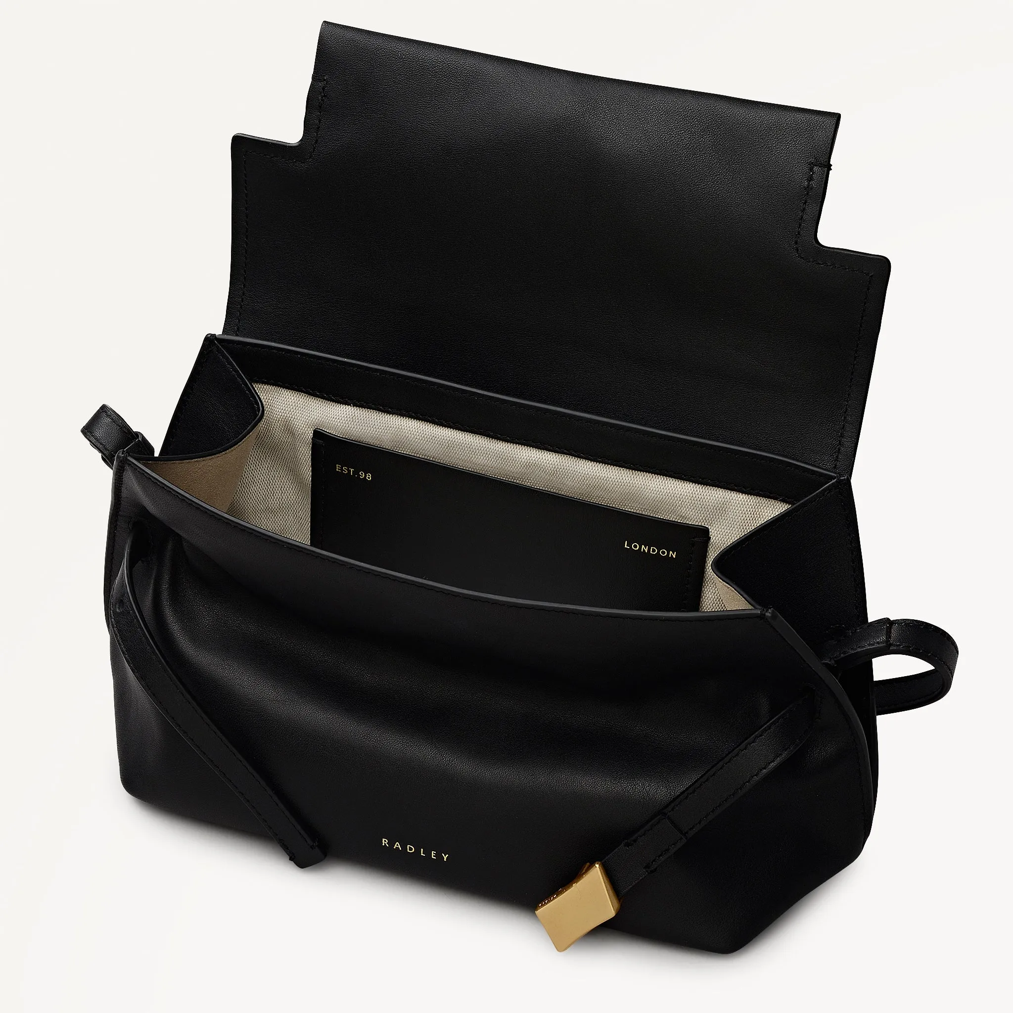 The Christina Small Flapover Cross Body Black - 113040 sold by Radley product image thumbnail 4