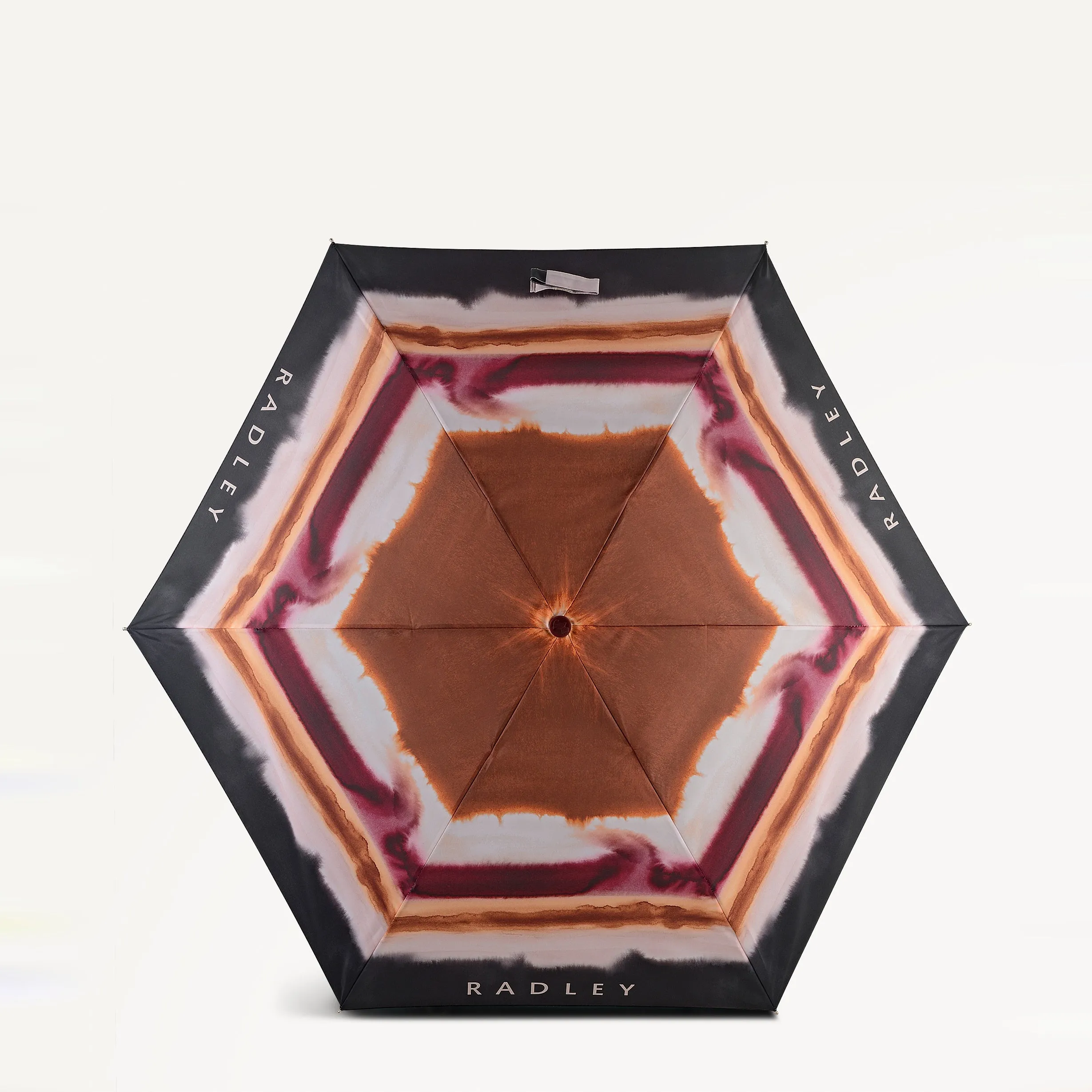 Ombre Stripe Responsible Handbag Umbrella Black - 113253 sold by Radley