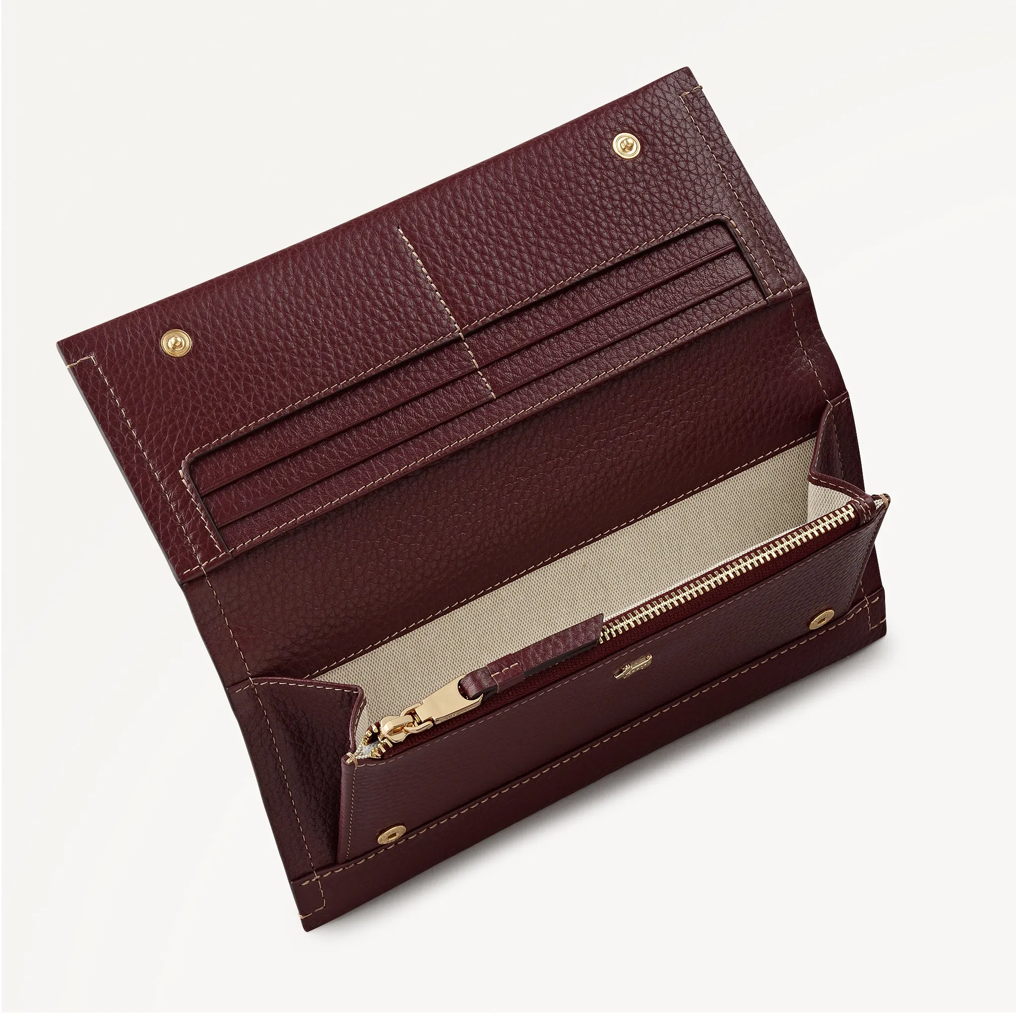 Oak Street Large Flapover Purse Dark Cherry - 113150 sold by Radley product image thumbnail 4