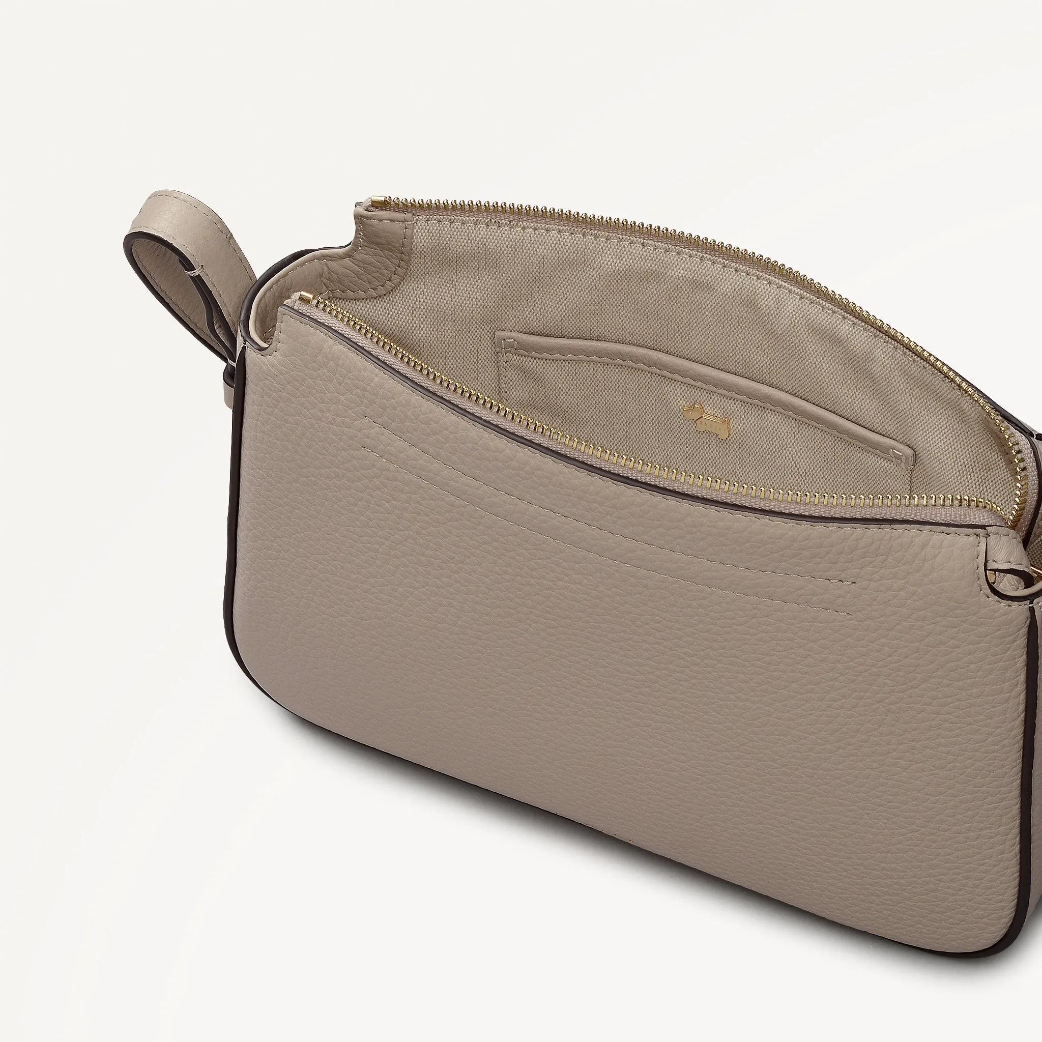 Oak Street Small Ziptop Cross Body Porcini - 113032 sold by Radley product image thumbnail 4