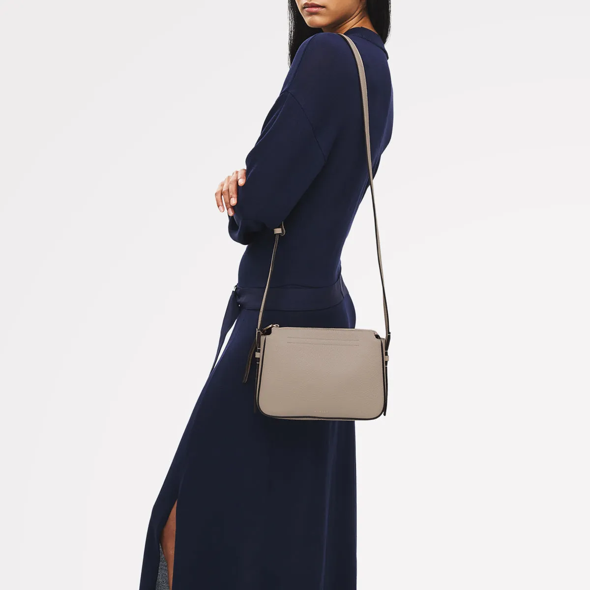 Oak Street Small Ziptop Cross Body Porcini - 113032 sold by Radley product image thumbnail 2