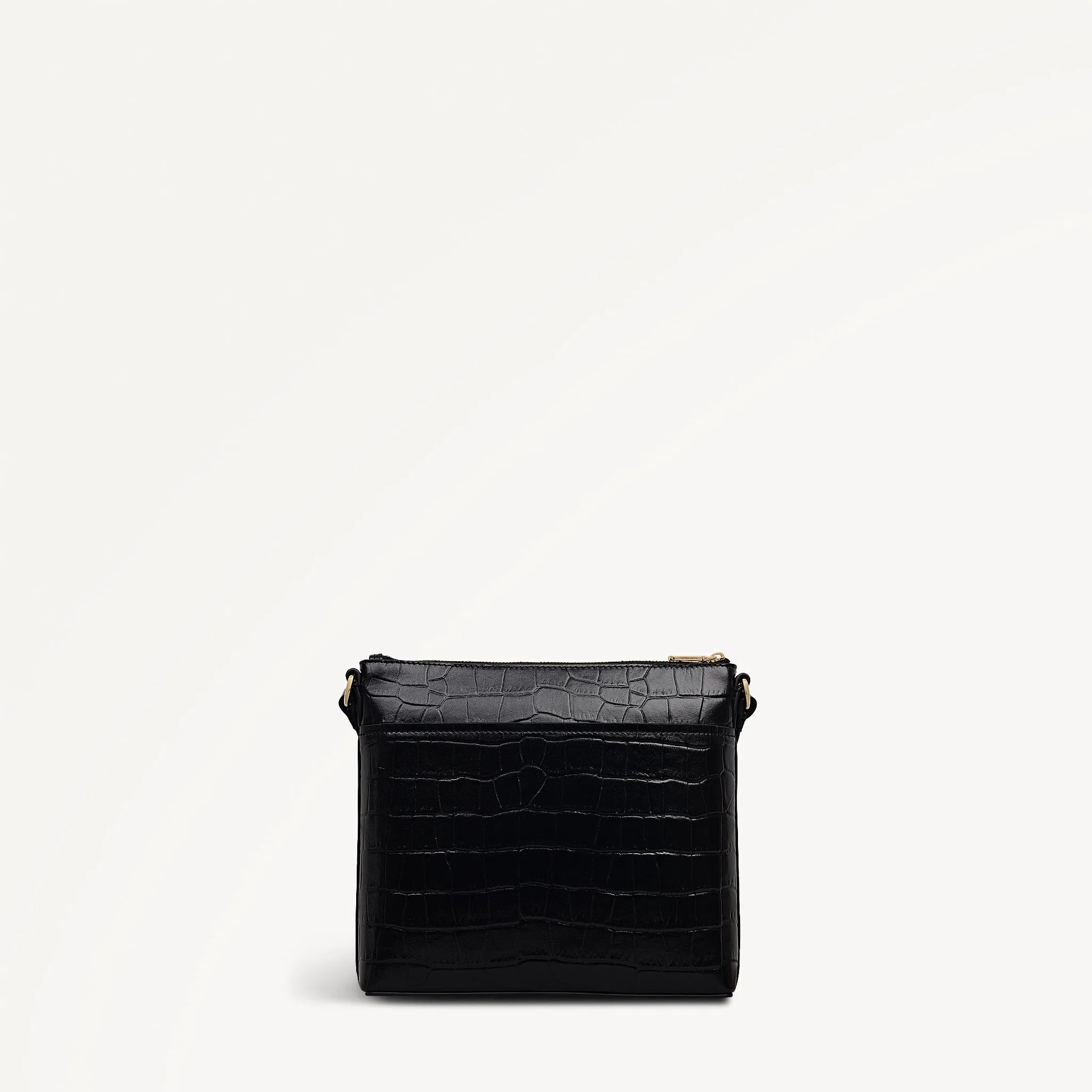 Pockets - Faux Croc Small Ziptop NS Cross Body Black - 113028 sold by Radley product image thumbnail 3