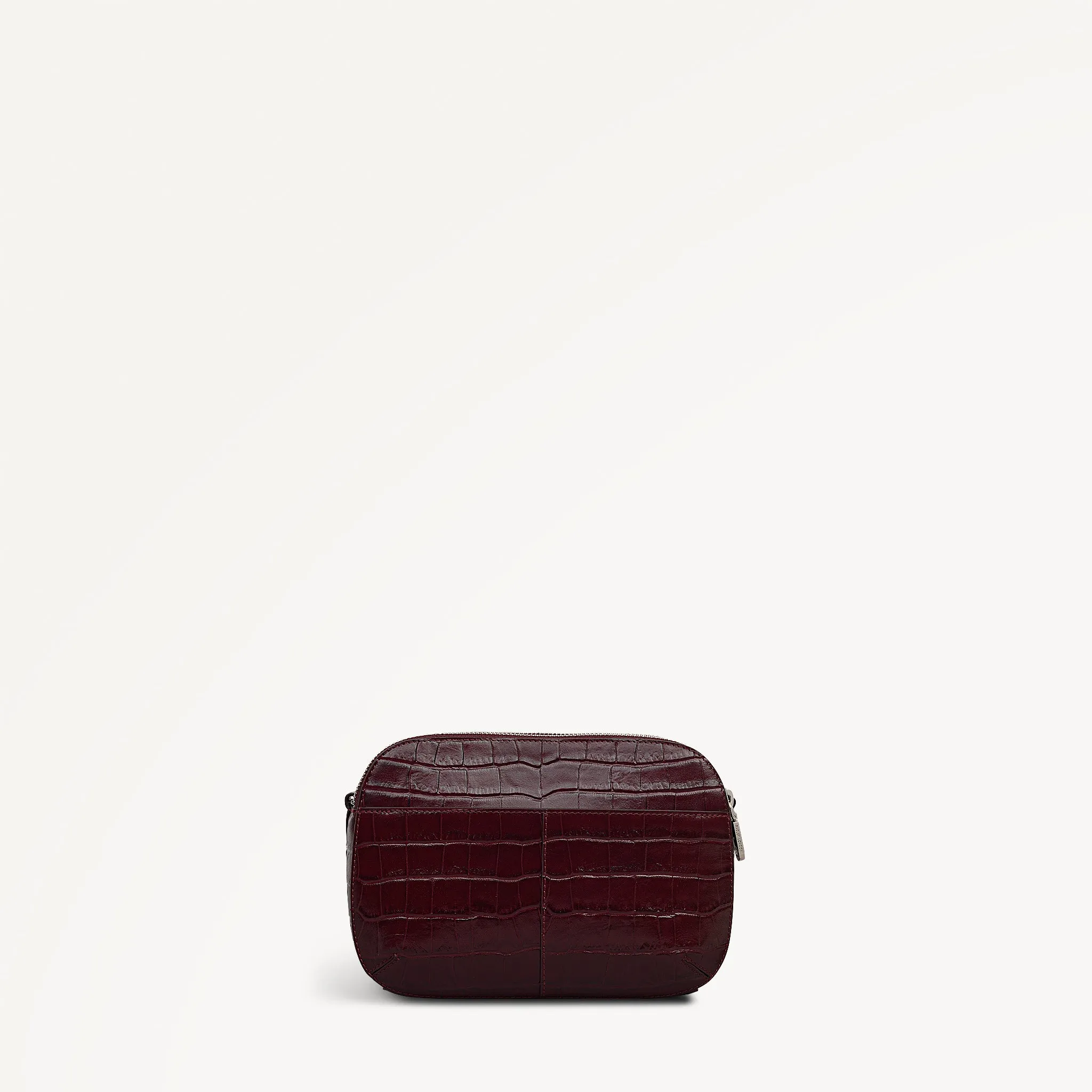 Dukes Place - Faux Croc Medium Ziptop Cross Body Dark Cherry - 113024 sold by Radley product image thumbnail 3