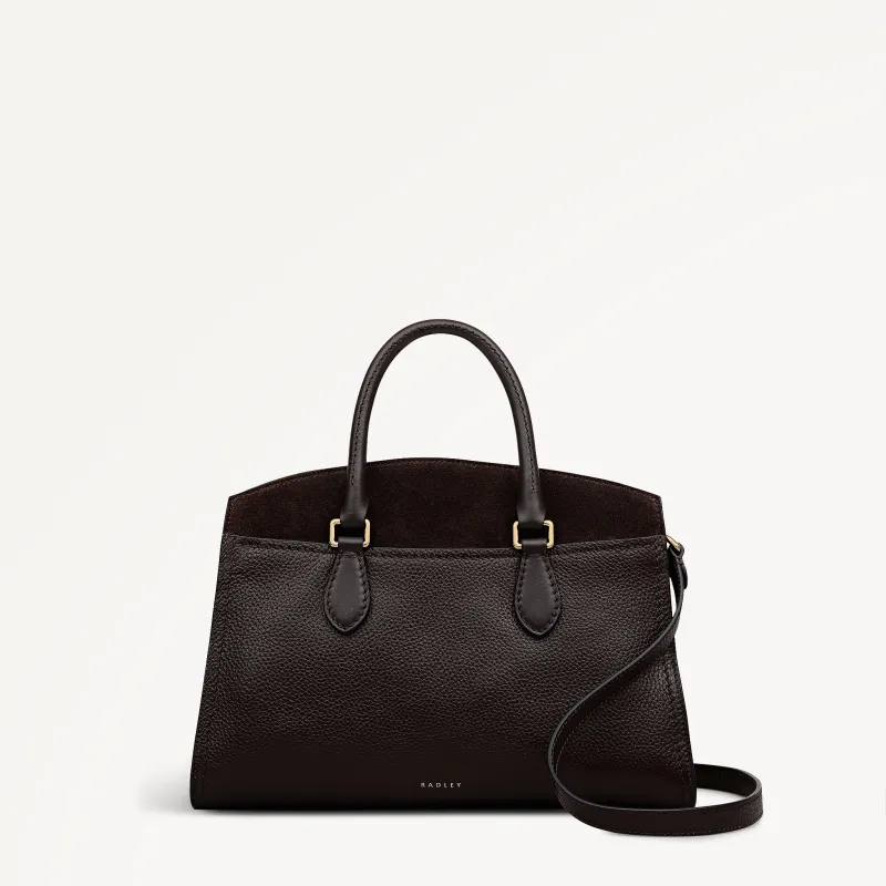 Portland Way Medium Zip Around Grab Dark Oak - 113295 sold by Radley