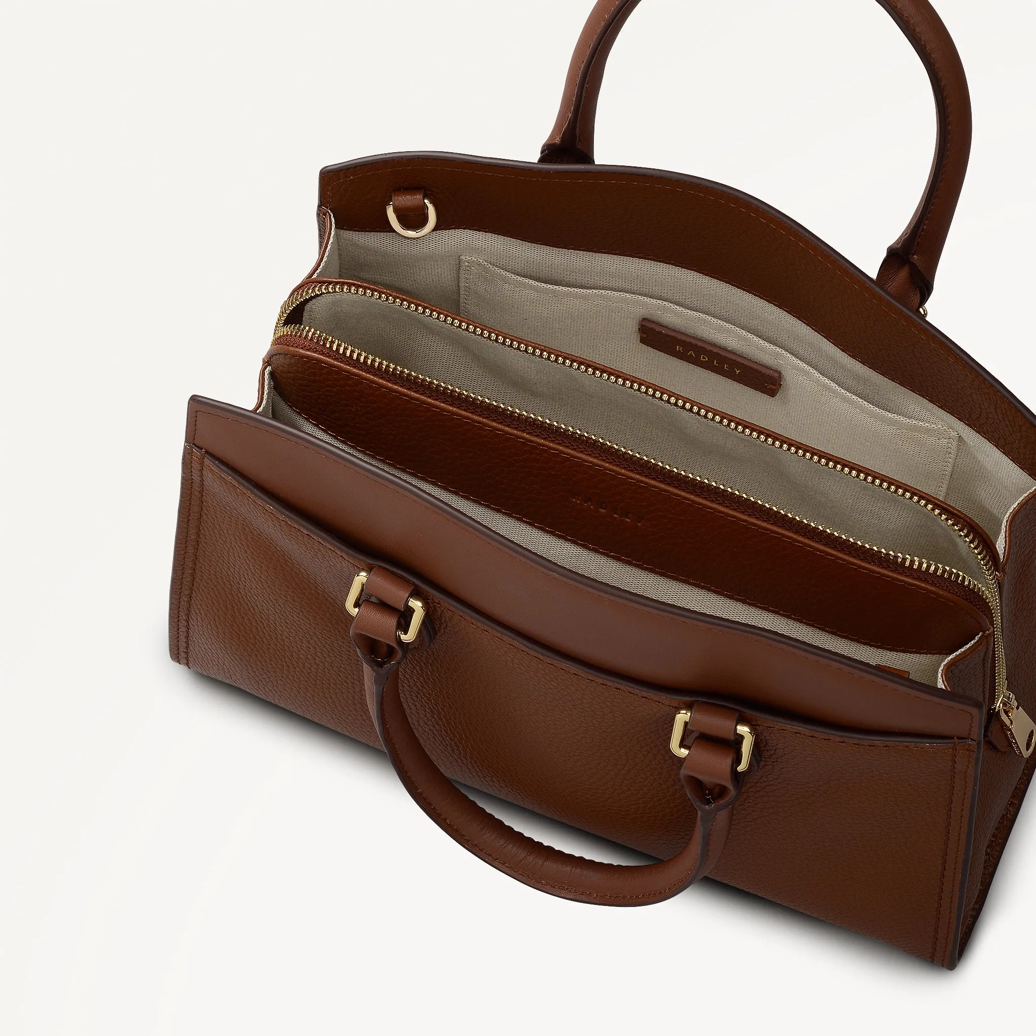 Portland Way Medium Zip Around Grab Cherrywood - 113286 sold by Radley product image thumbnail 3