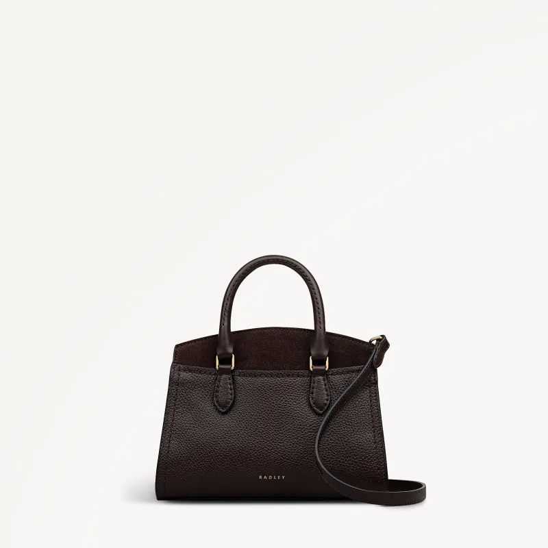 Portland Way Mini Zip Around Grab Dark Oak - 113294 sold by Radley
