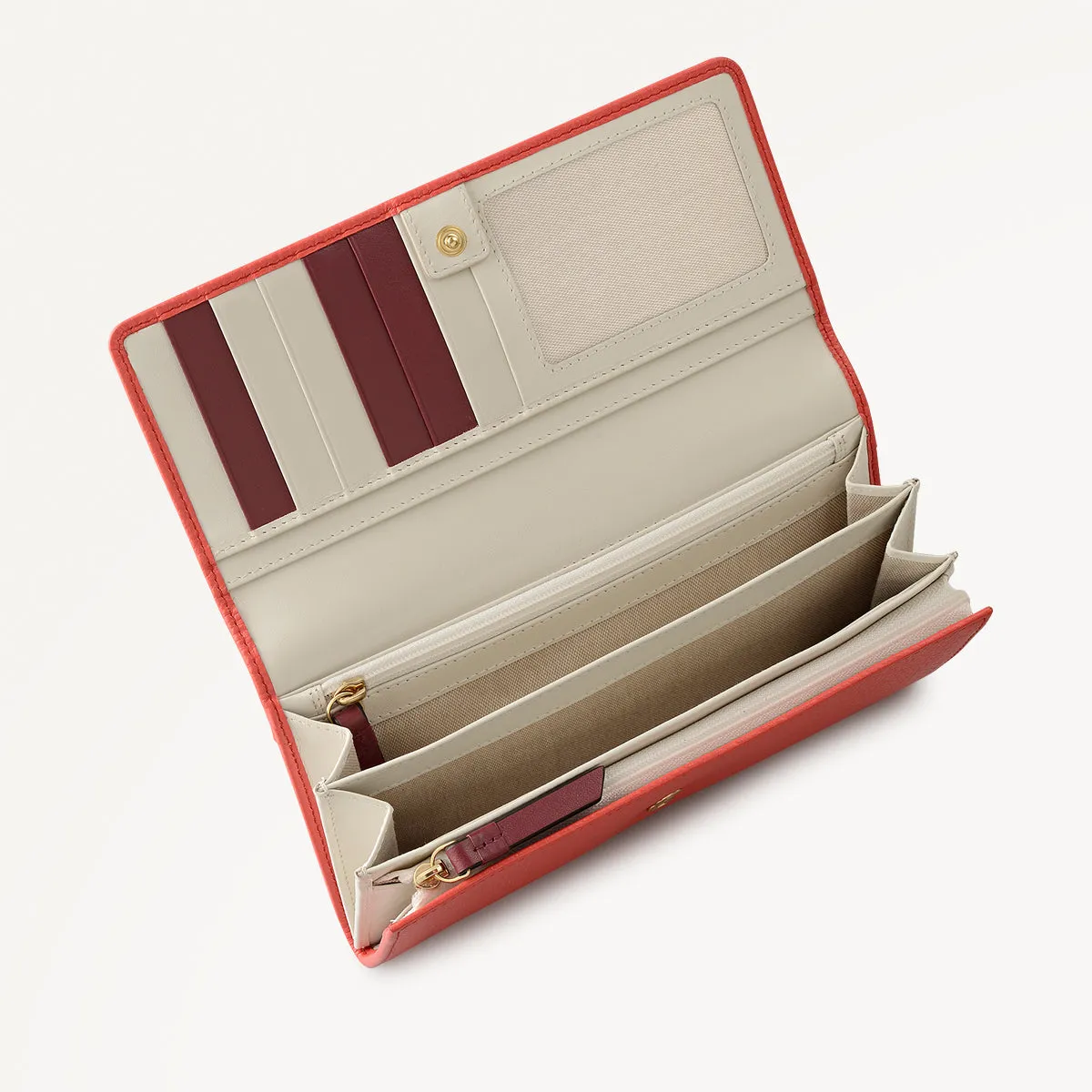 Loyal Radley Leather Extra Large Flapover Purse in Luscious Red - 111972 sold by Radley product image thumbnail 4