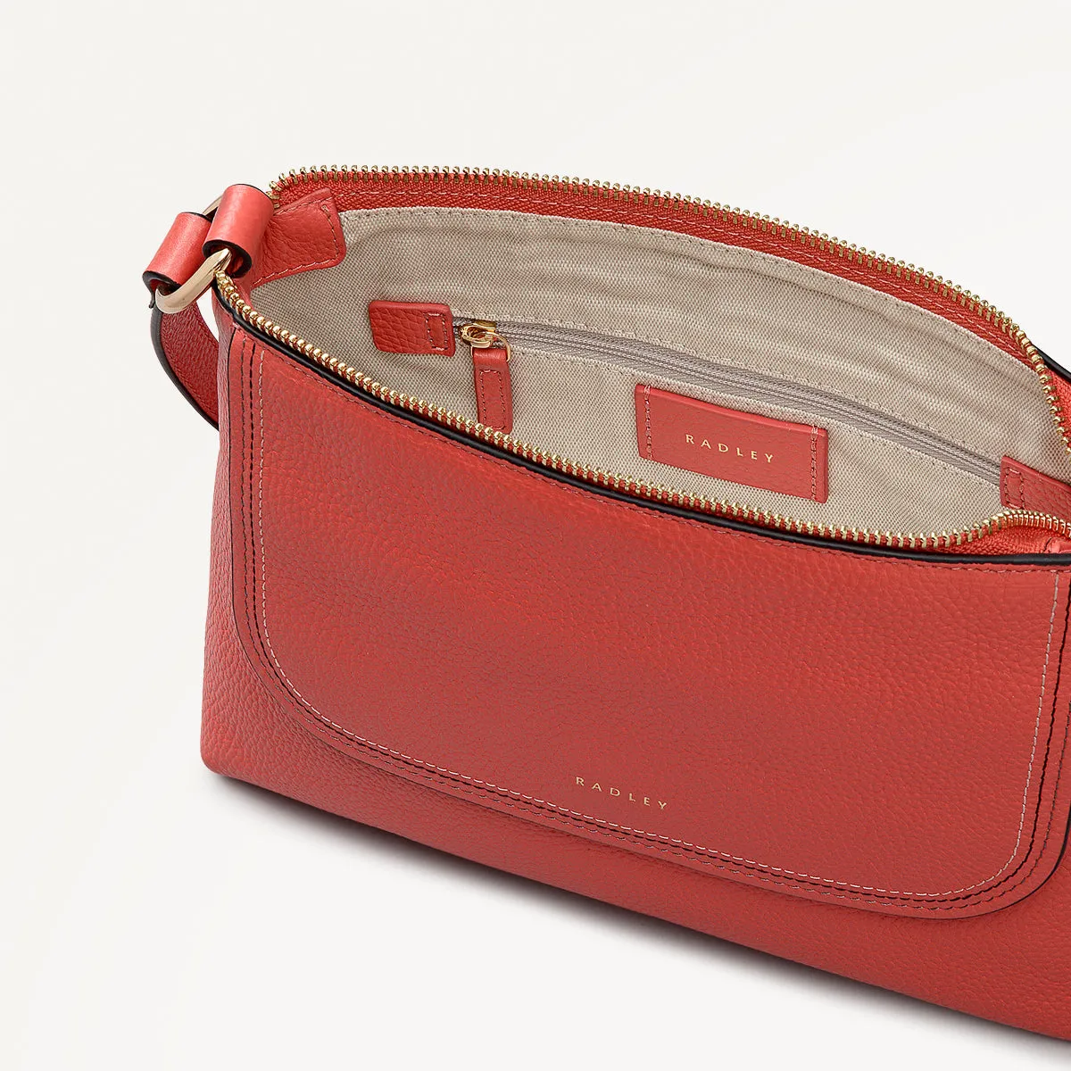 Colwyn Road Small Ziptop Cross Body Luscious Red - 111952 sold by Radley product image thumbnail 4