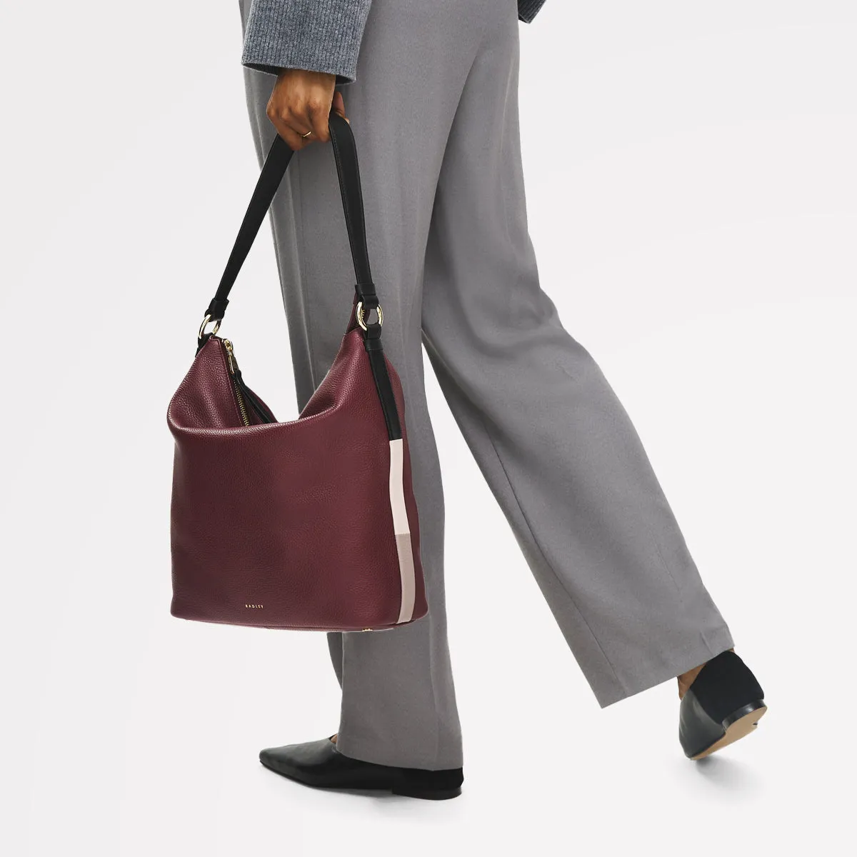 Waterloo Way Medium Ziptop Shoulder Merlot - 111927 sold by Radley product image thumbnail 2