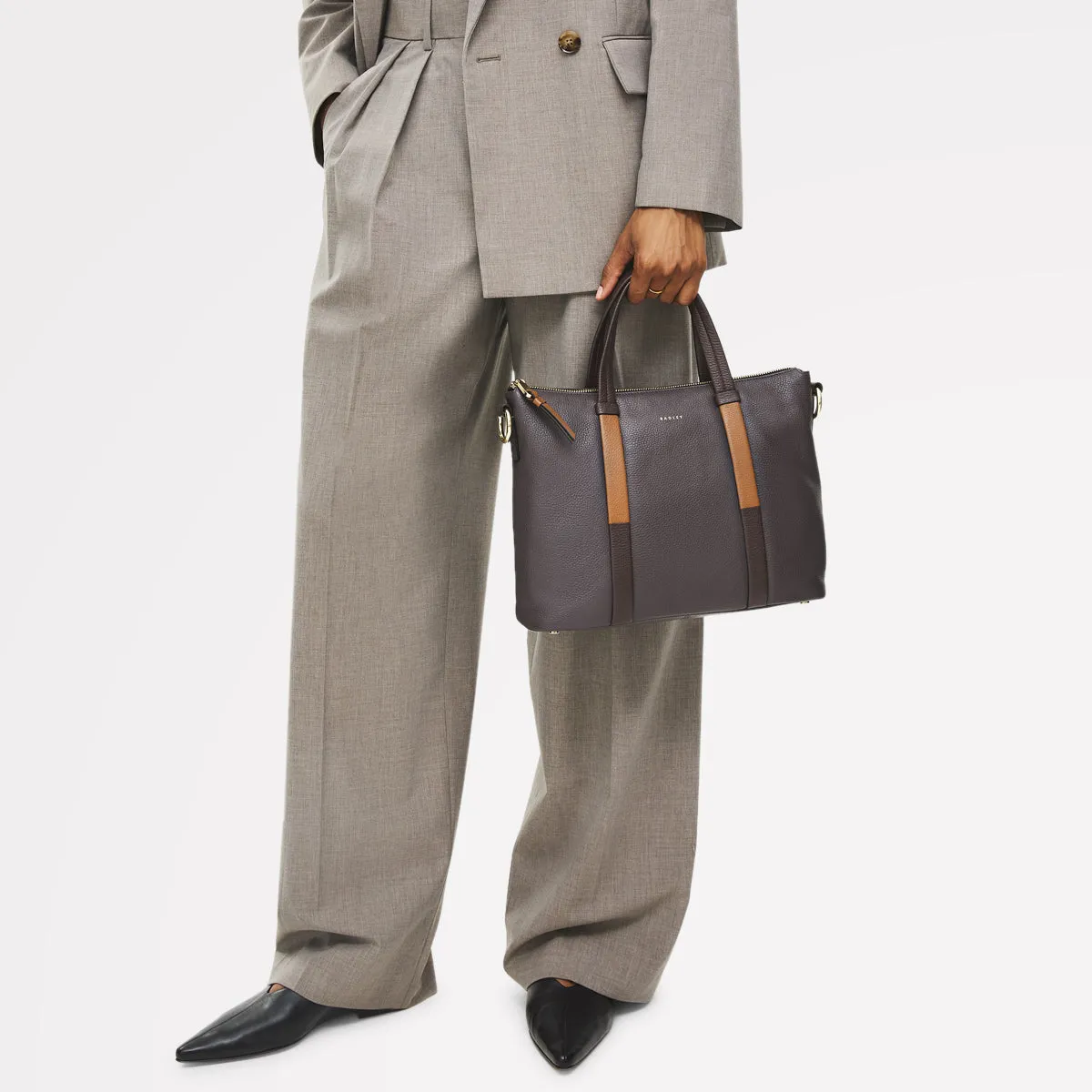 Waterloo Way Medium Ziptop Grab Thunder - 111917 sold by Radley product image thumbnail 2