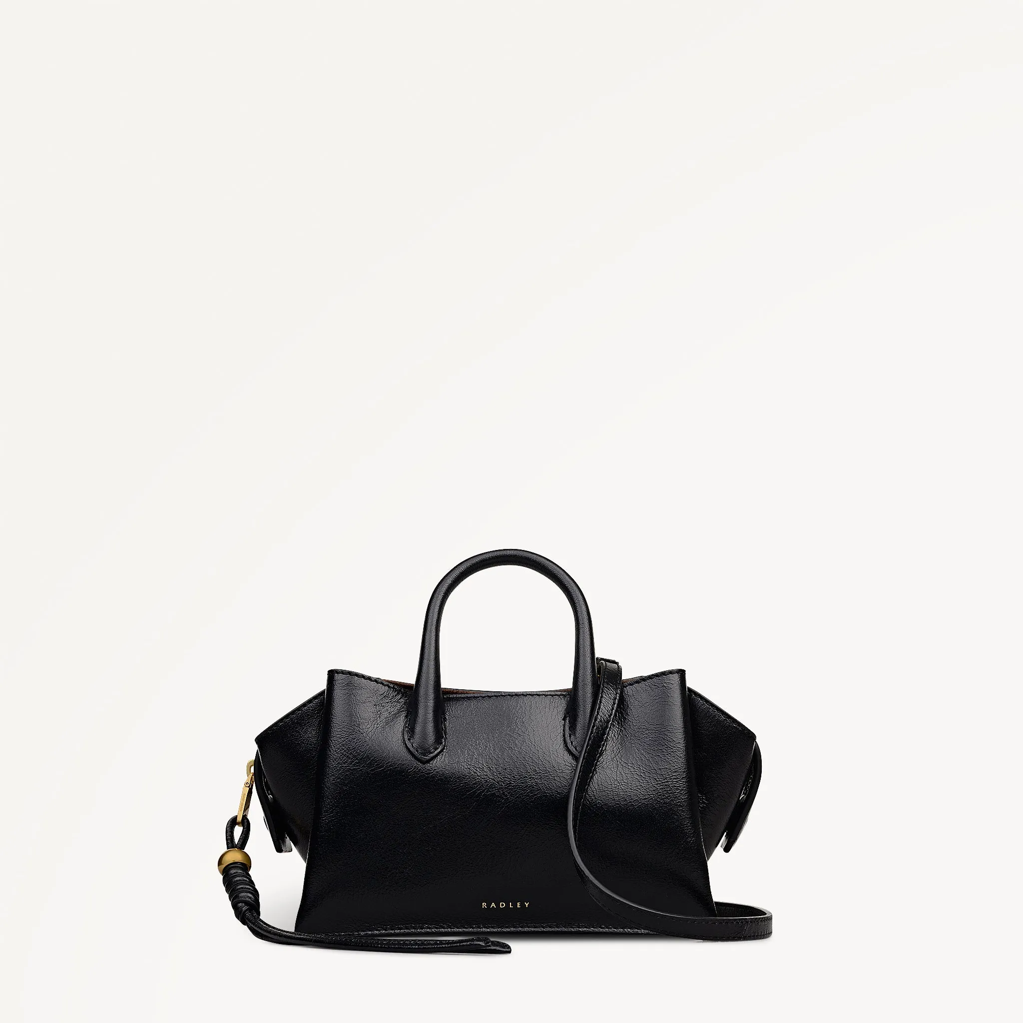 The Romilly Small Ziptop Grab Black - 113039 sold by Radley