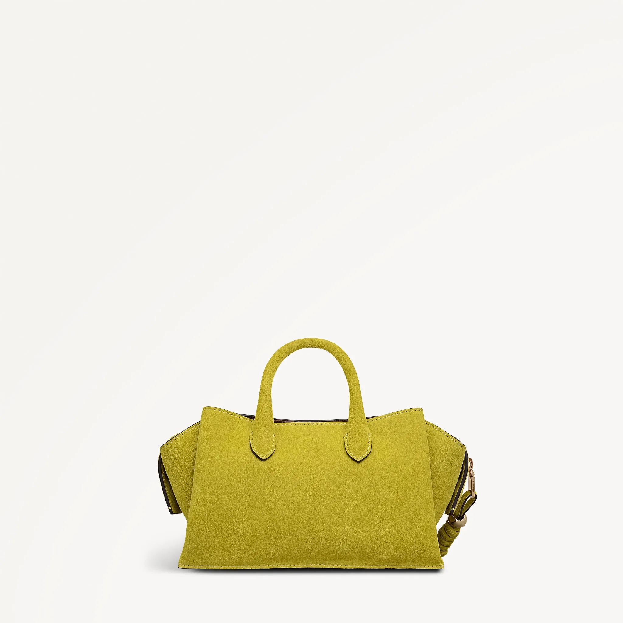 The Romilly - Suede Small Ziptop Grab Limoncello - 113038 sold by Radley product image thumbnail 2