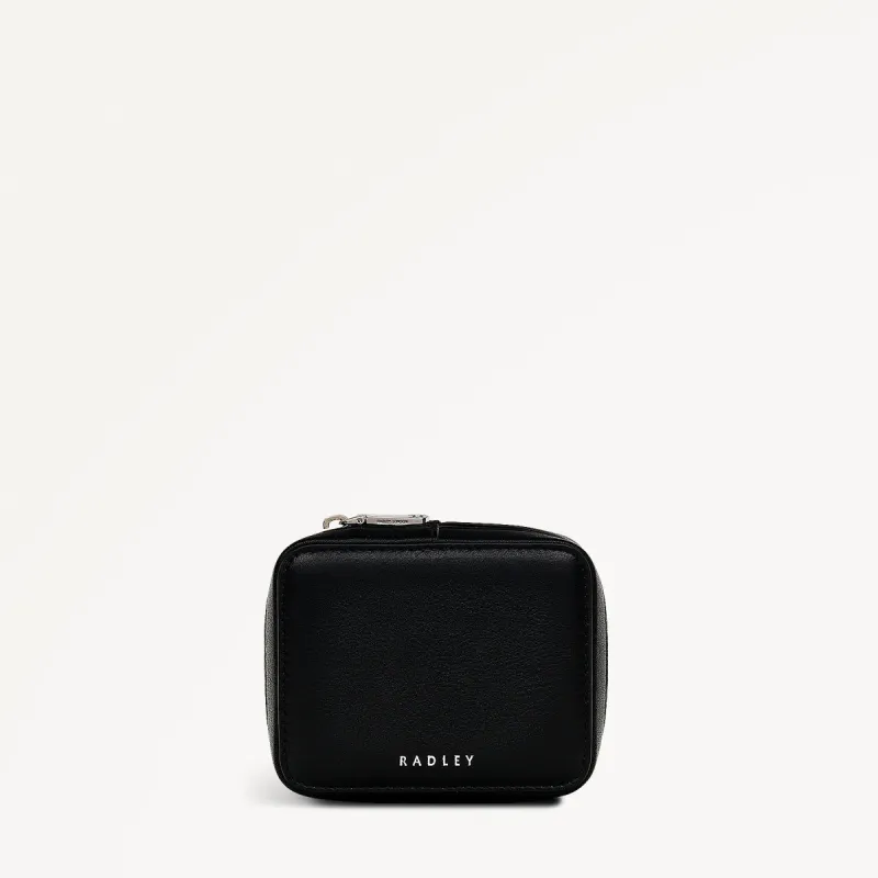 Commute Street Leather Small Zip Around Jewellery Pouch in Black - S1989001 sold by Radley
