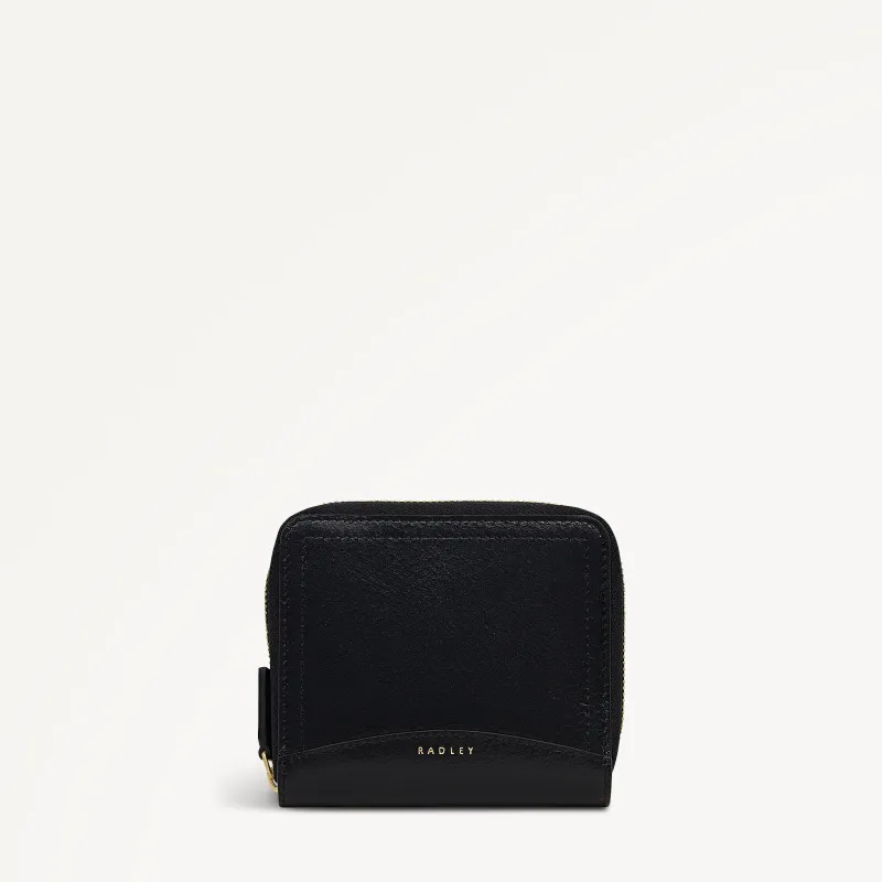 The Chancery - High Shine Medium Zip Around Purse Black - 113154 sold by Radley