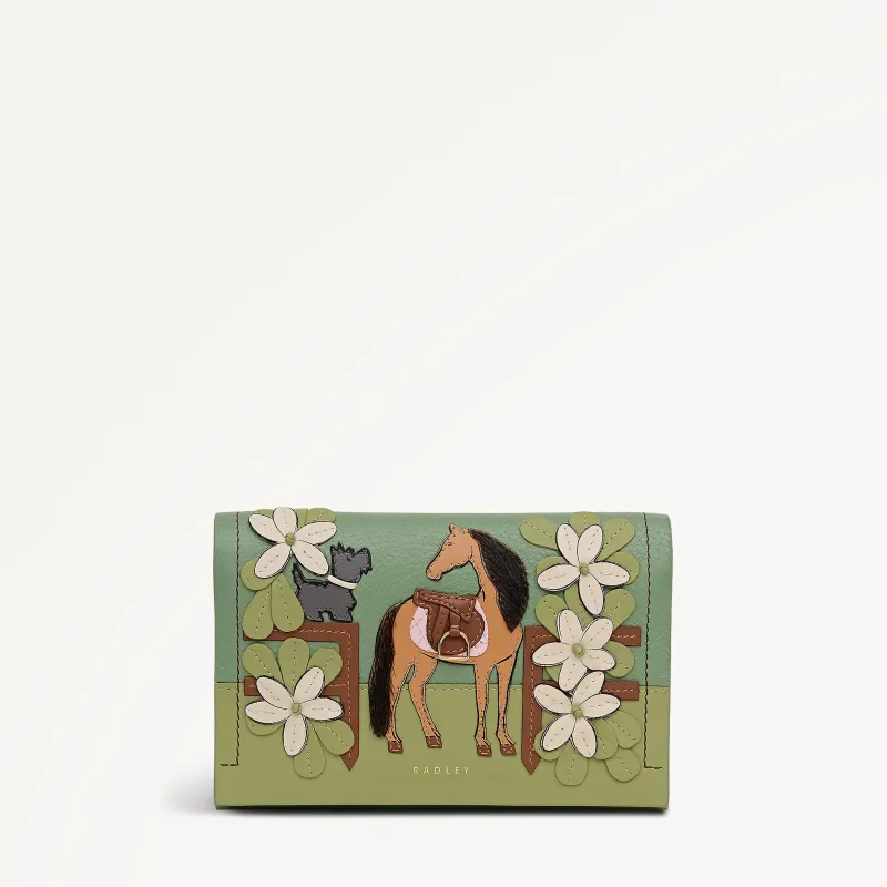 Lunar New Year - SS26 Medium Flapover Purse Pistachio - 113176 made by Radley