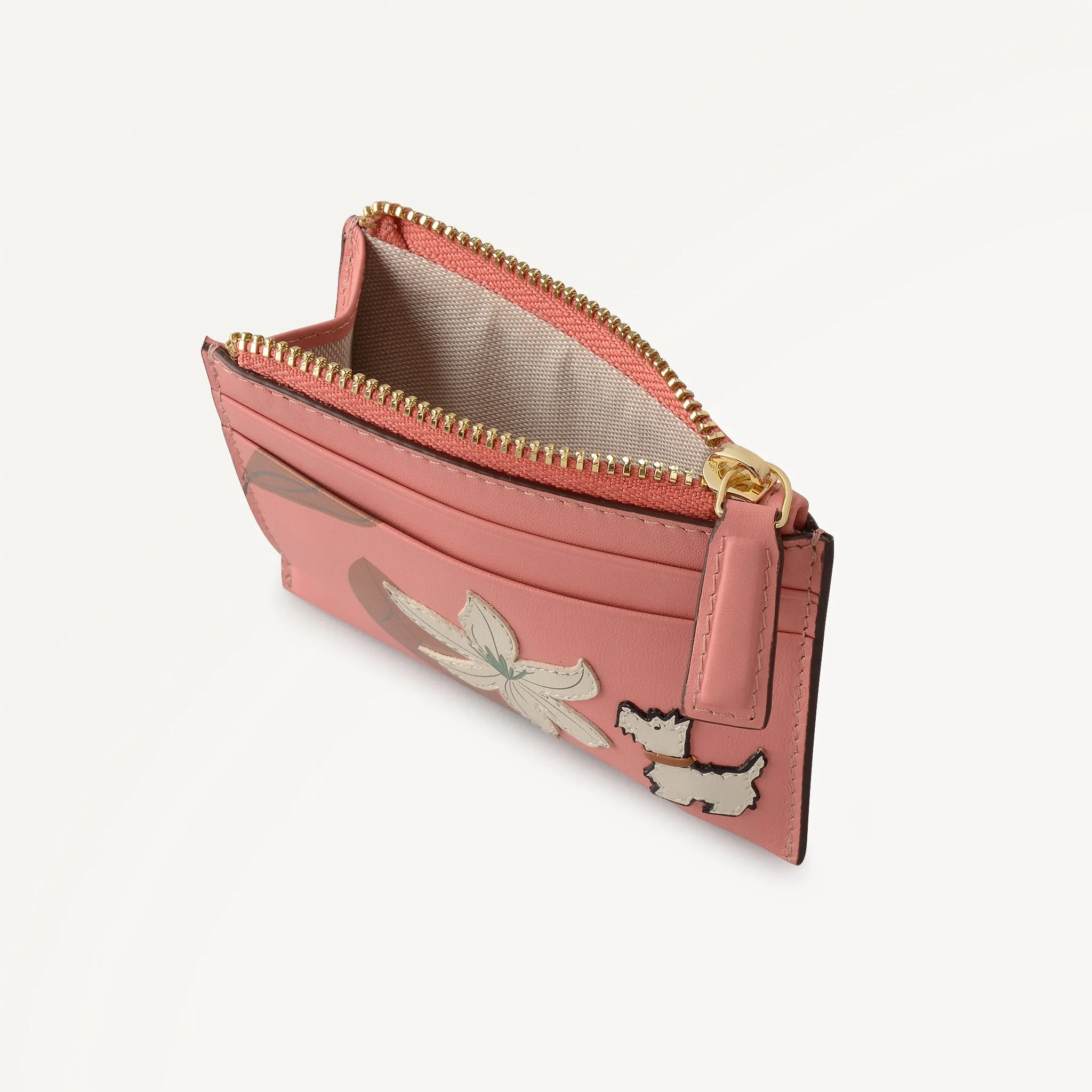 Pretty Petals Small Zip Card & Coin Holder Tea Rose - 113353 sold by Radley product image thumbnail 3