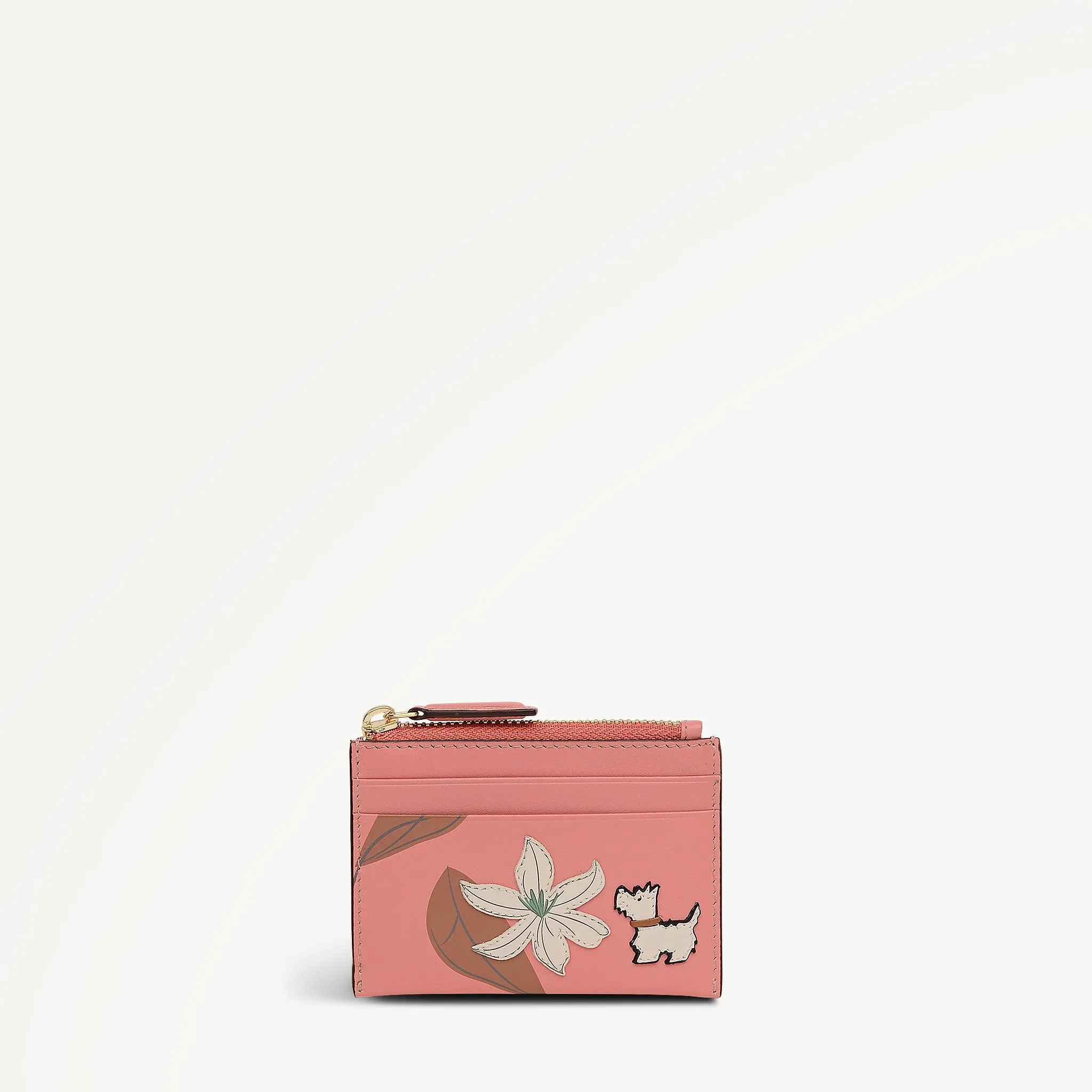 Pretty Petals Small Zip Card & Coin Holder Tea Rose - 113353 sold by Radley