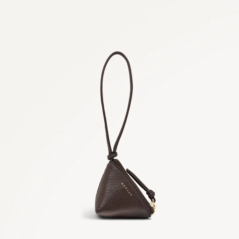 Triangle Street Small Bag Charm Dark Oak - 113263 sold by Radley
