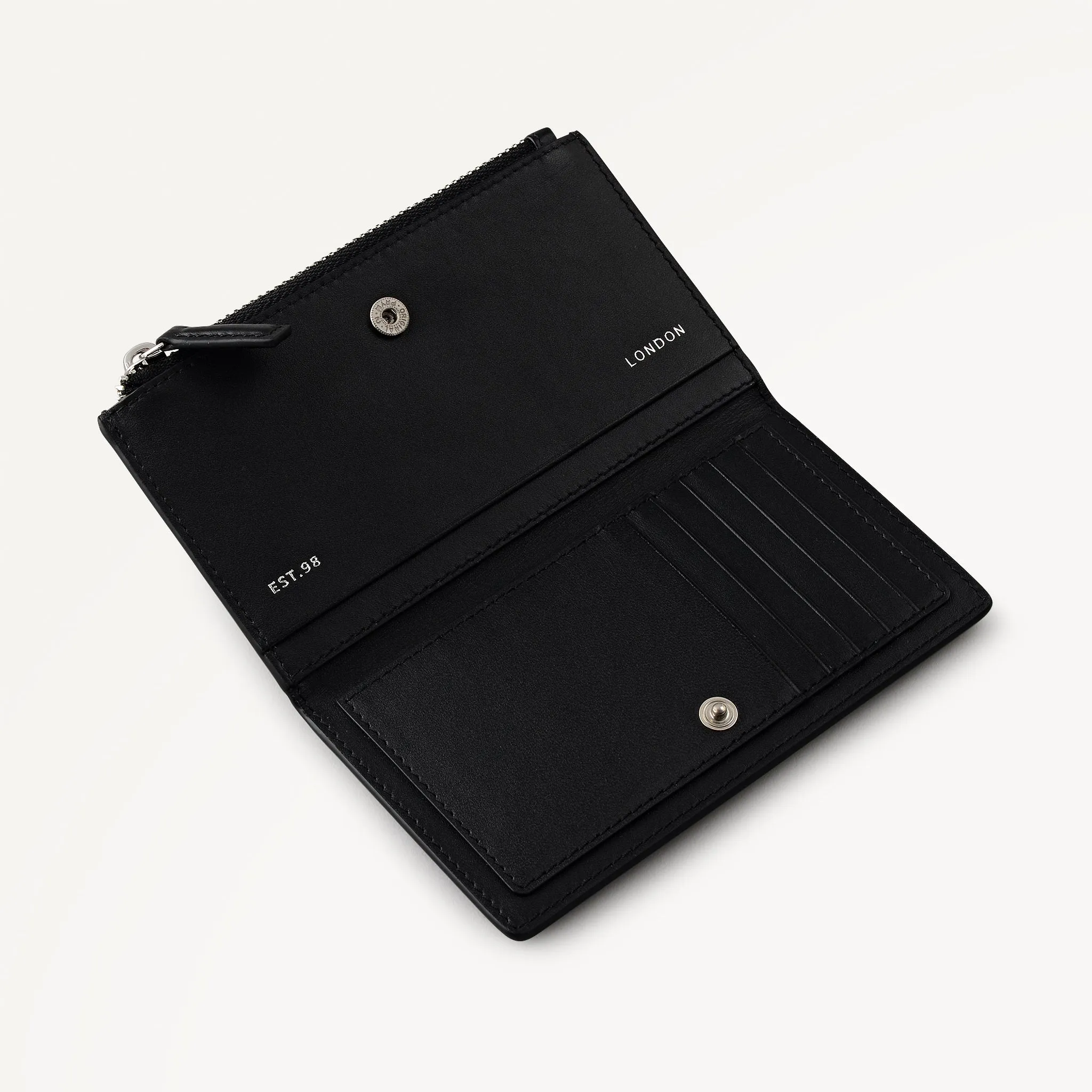 Coin Street - Stud Medium Ziptop Purse Black - 113175 sold by Radley product image thumbnail 3