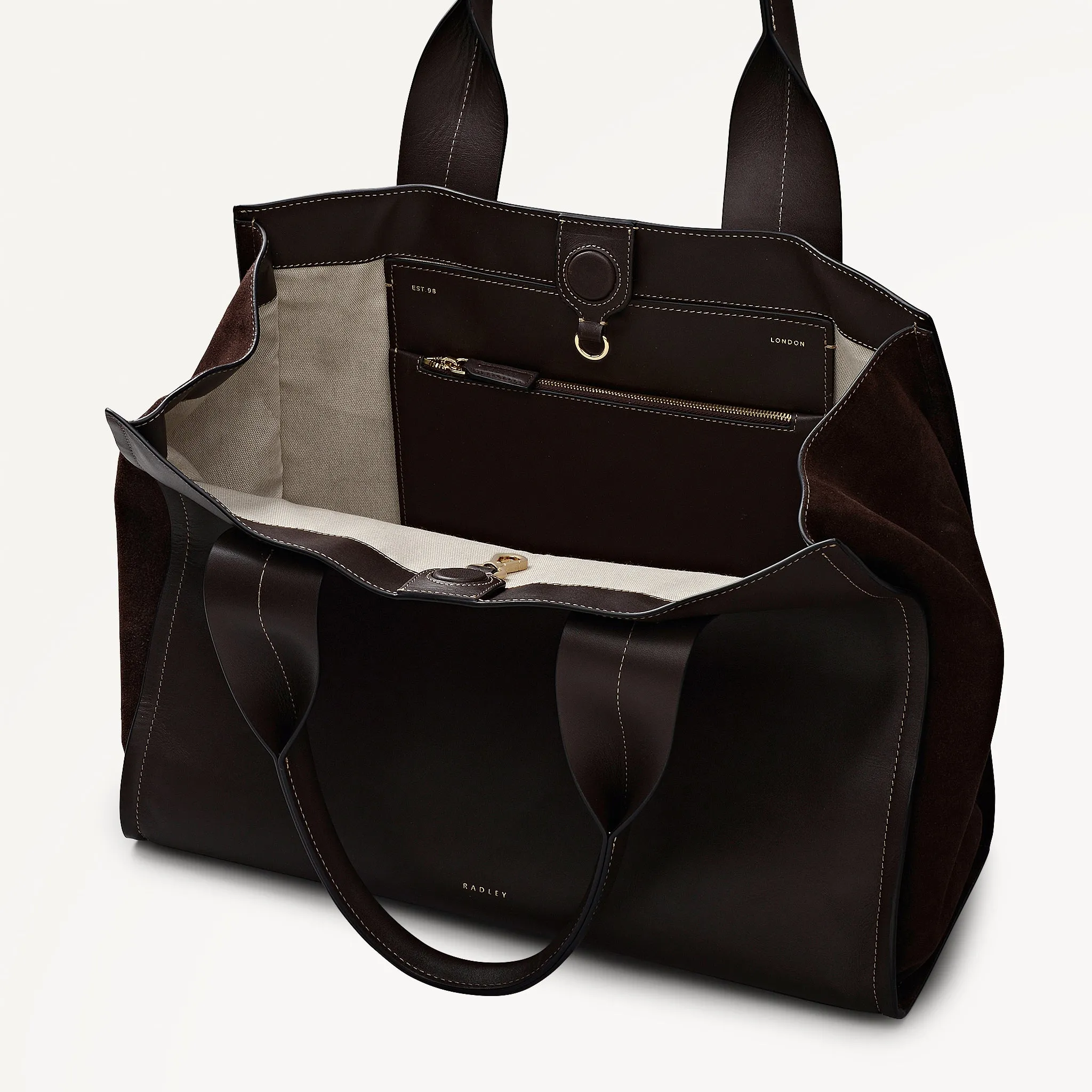 The Strand Large Open Top Shoulder Dark Oak - 113074 sold by Radley product image thumbnail 4