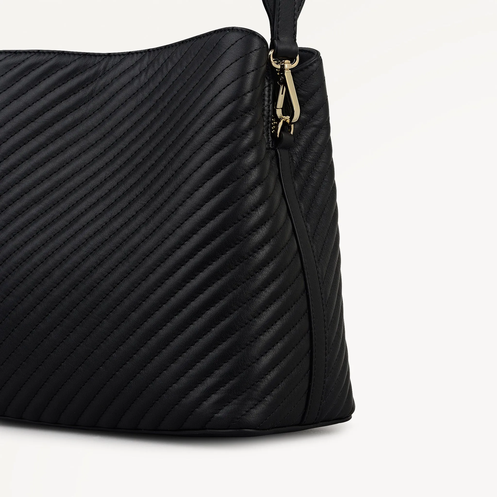 Dukes Place - Diagonal Quilt Medium Compartment Cross Body Black - 113062 sold by Radley product image thumbnail 5