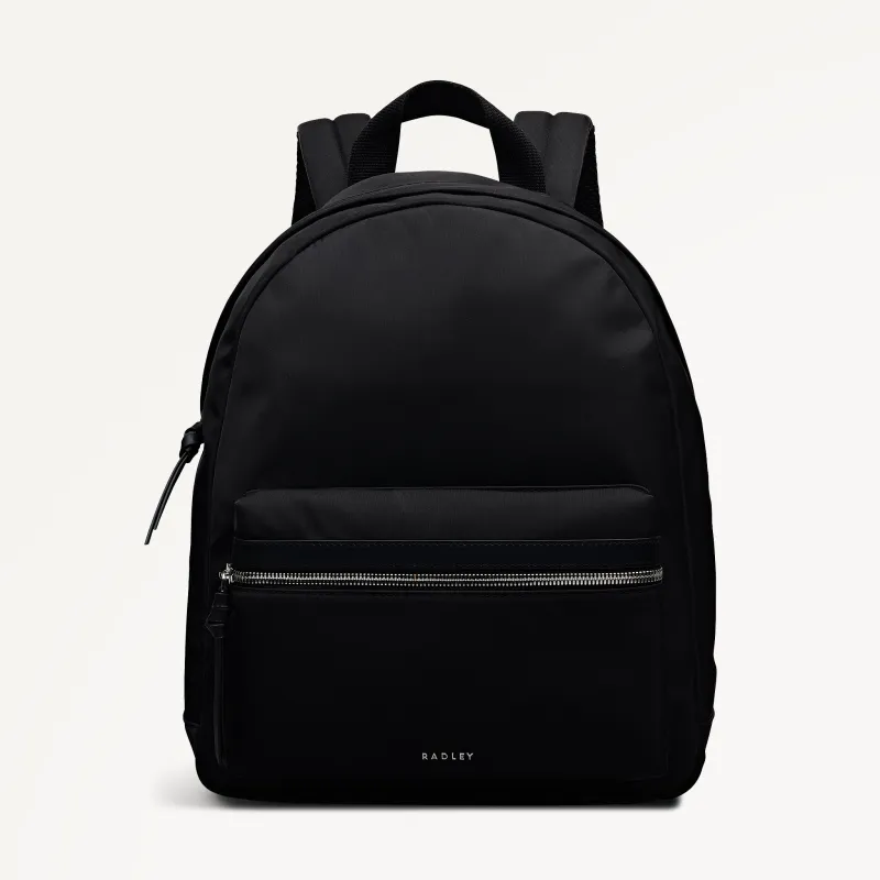 Halley Row Medium Ziptop Backpack Black - 113237 sold by Radley