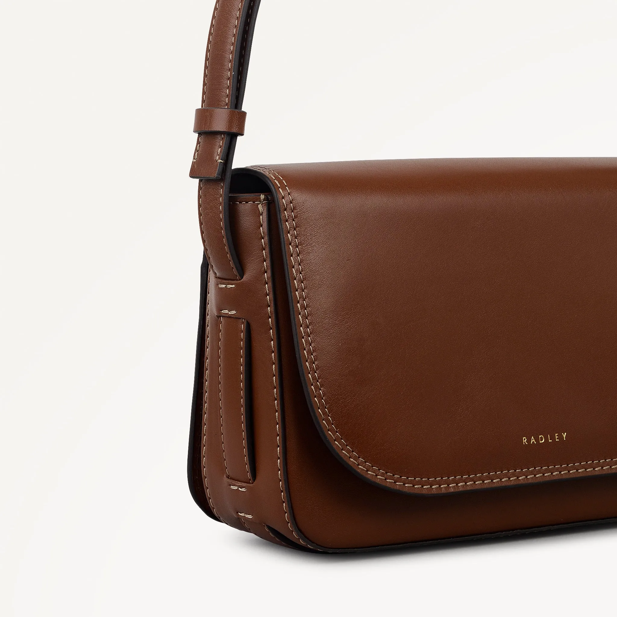 Pocket Street Small Flapover Cross Body Cognac - 113087 sold by Radley product image thumbnail 5
