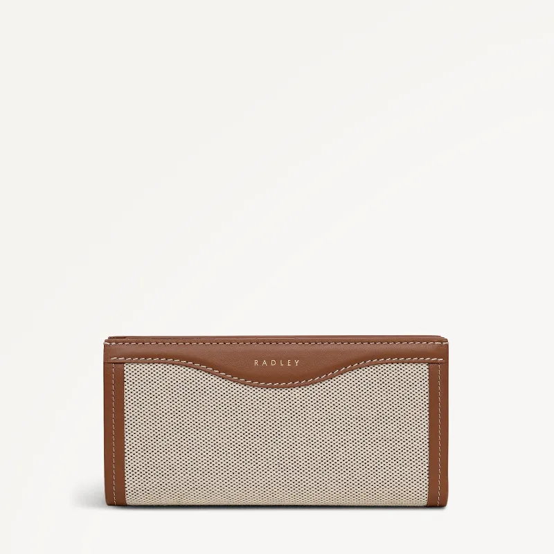 Albany Avenue - Canvas Large Bifold Wallet Natural - 113421 sold by Radley
