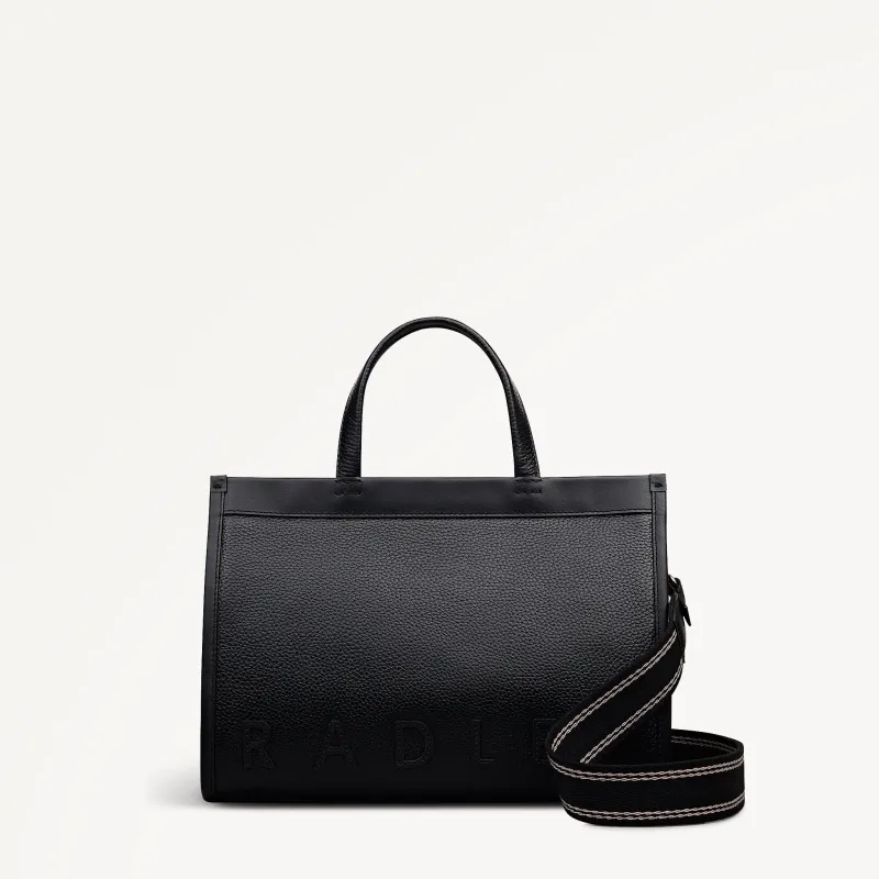 Alba Place Small Ziptop Grab Black - 113399 sold by Radley